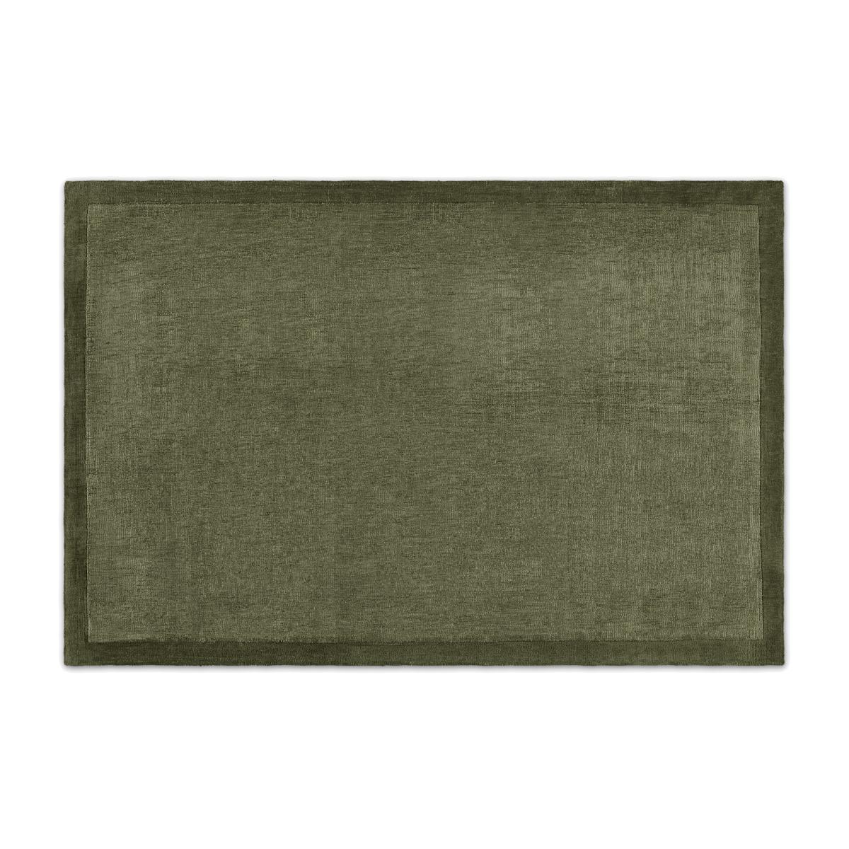 Jago Border Rug, X Large 200 x 300cm, Moss Green – image 1
