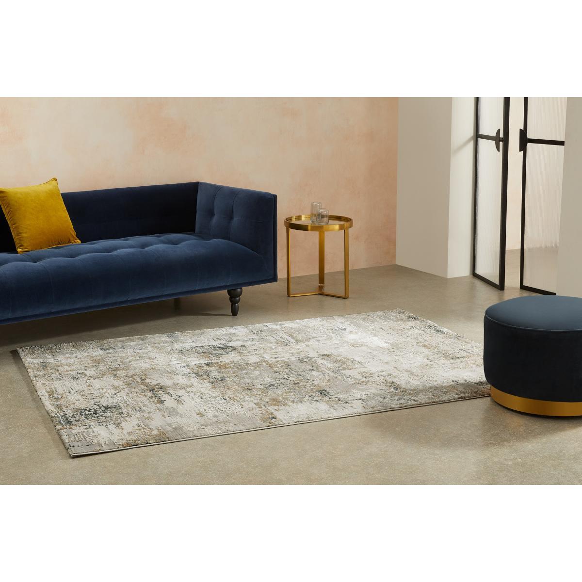 Epicoco Luxury Viscose Rug, Extra Large 200 x 300cm, Antique Gold – image 3