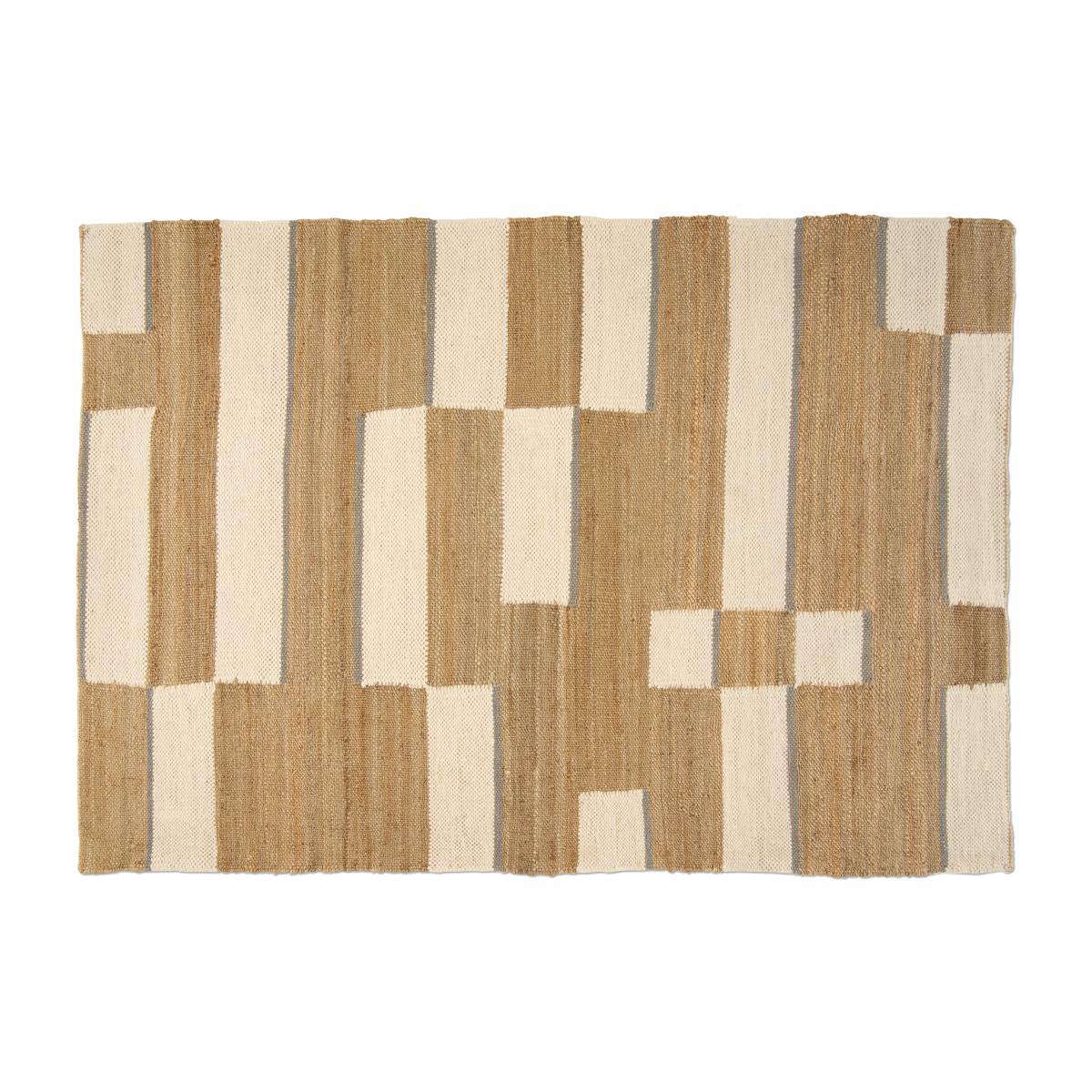 Kenji Jute Rug, Large 160 x 230 cm, Neutral – image 1