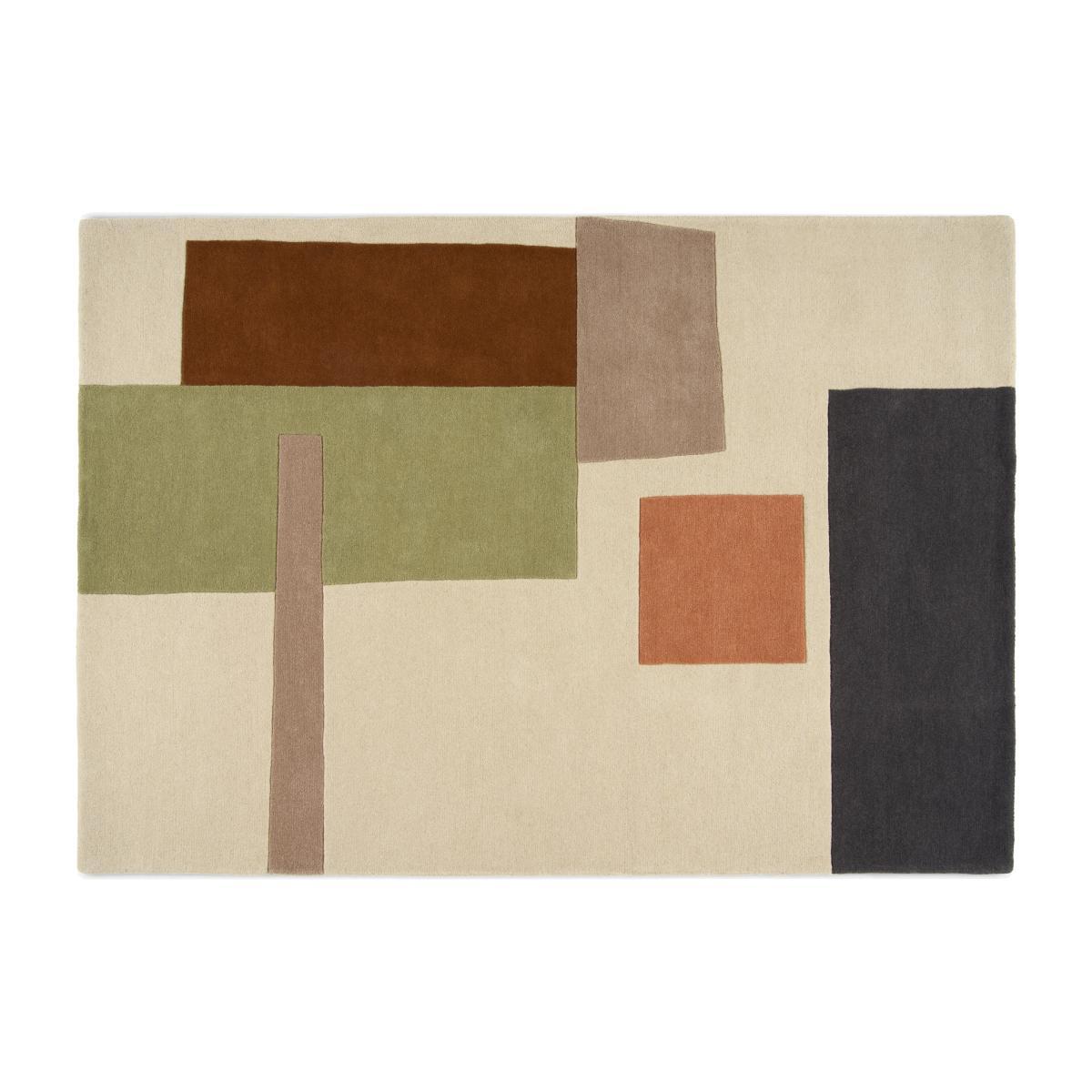 Tola Hand-Tufted Wool Rug, Large 160 x 230 cm, Multi – image 1