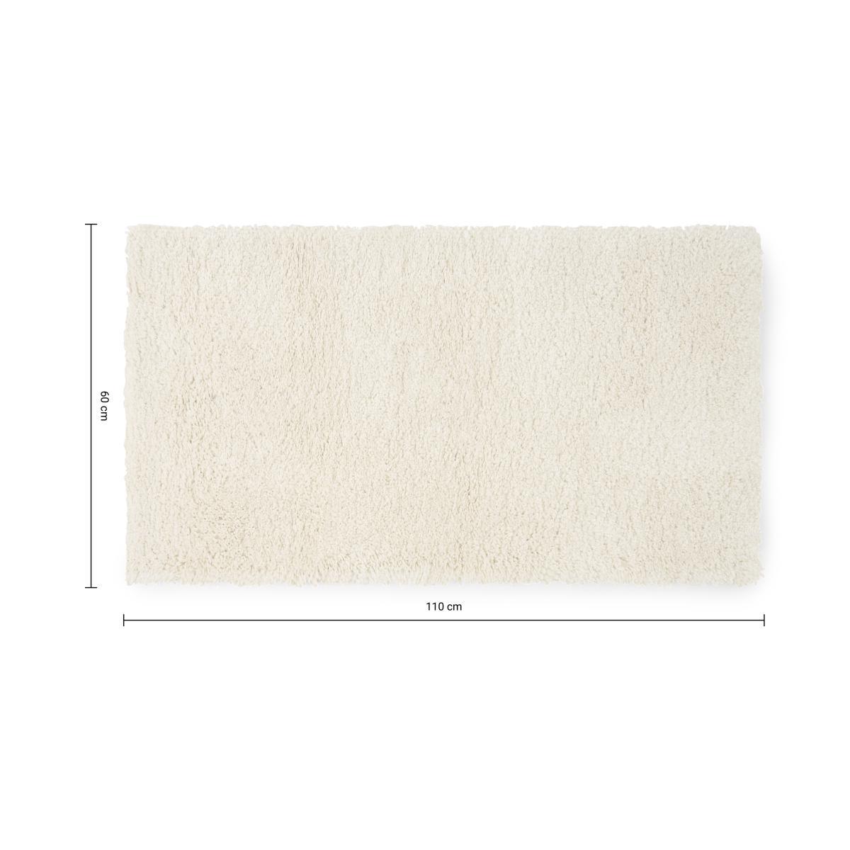 Mala Pile Bedside Runner, 60 x 110 cm, Off-White – image 7