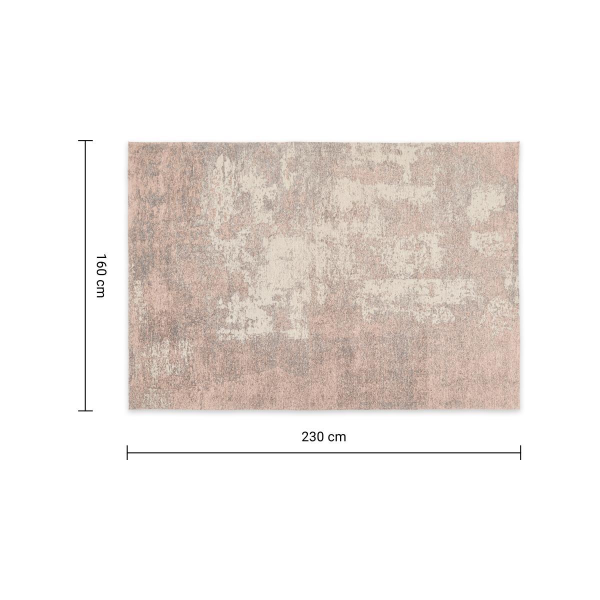Genna Rug, Large 160x230cm, Dusky Pink – image 7