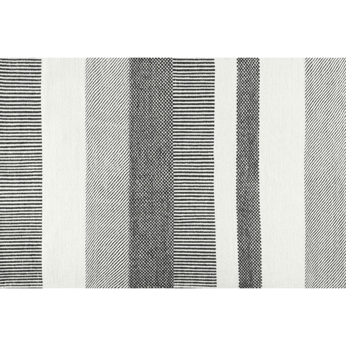Malay Wool Stripe Rug, Large 160 x 230cm, Black & White – image 6