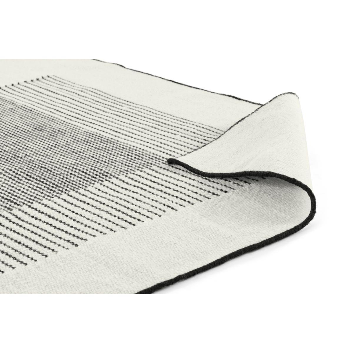 Caixa Wool Blend Rug, Extra Large 200 x 300 cm, Off-White & Black – image 5