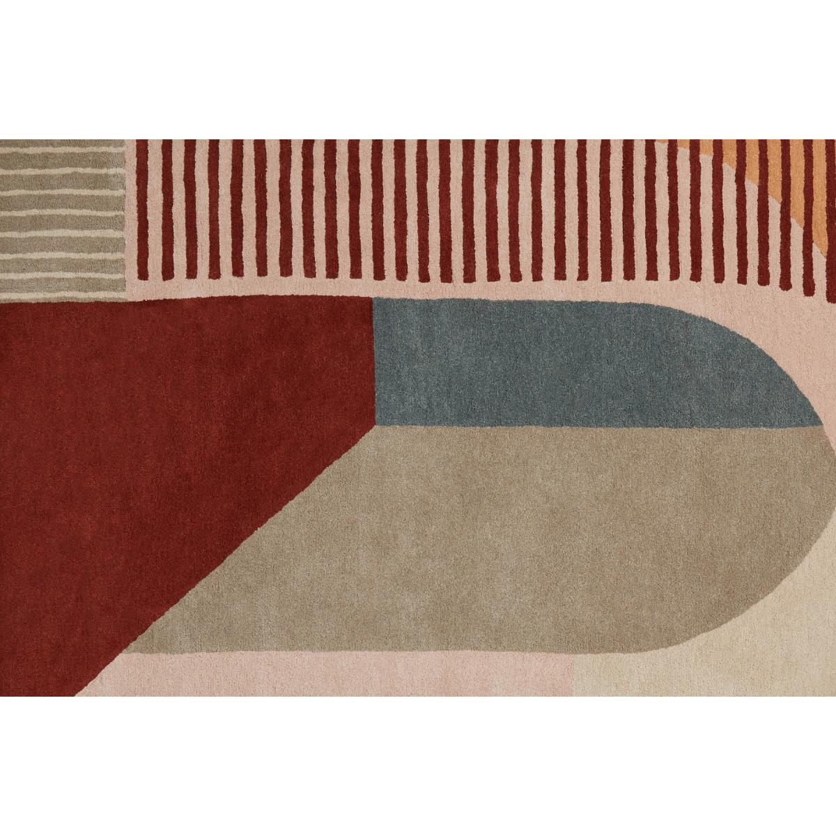 Mundo Handtufted Wool Rug, Large 160 x 230cm, Multi – image 6