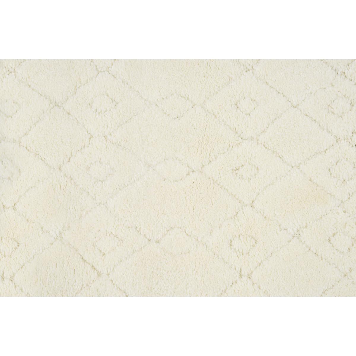 Kameli High Pile Berber-Style Bedside Runner, 60 x 110 cm, Off-White Pattern – image 6