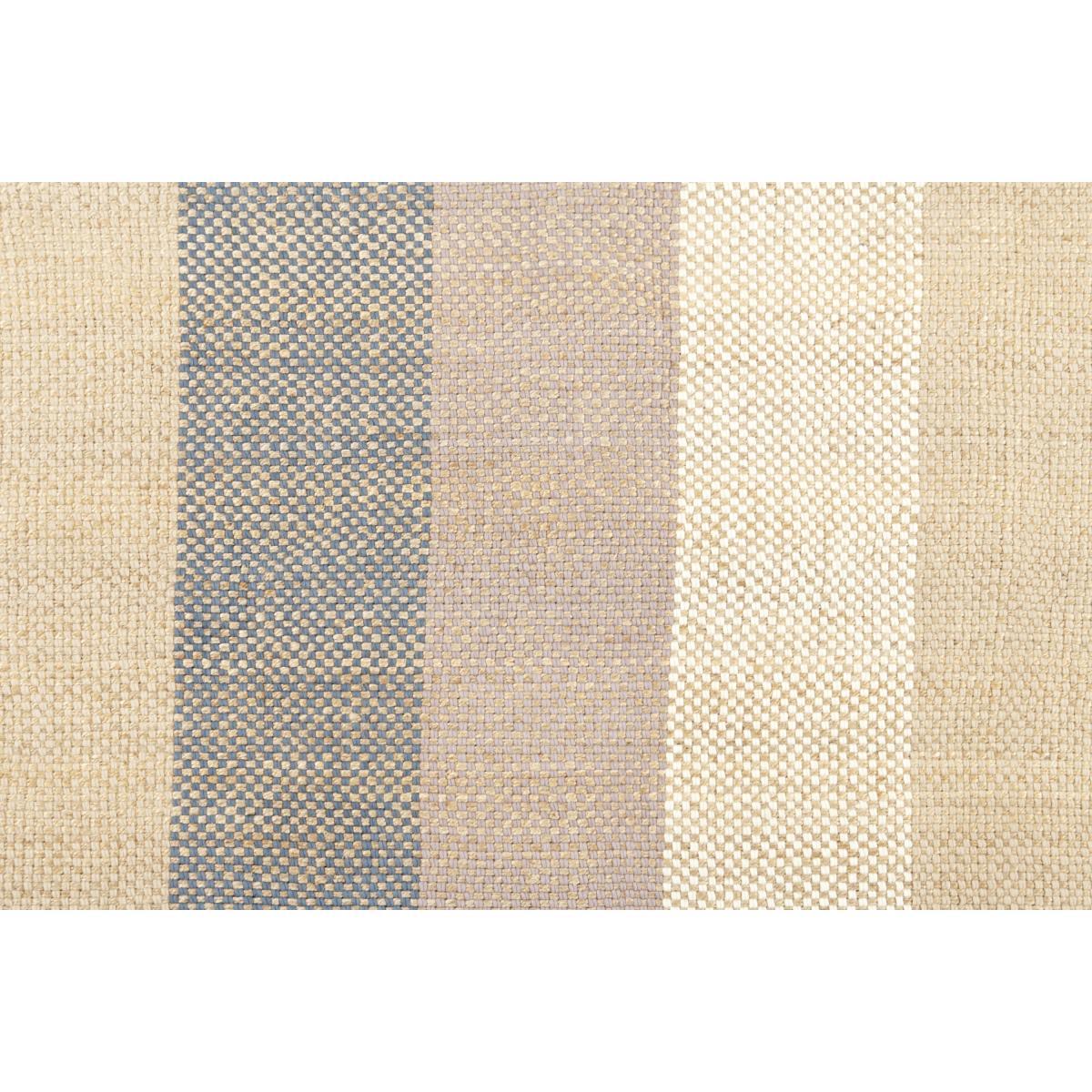 Varzea Jute Wool Rug, Medium 140 x 200cm, Natural/Blue – image 7