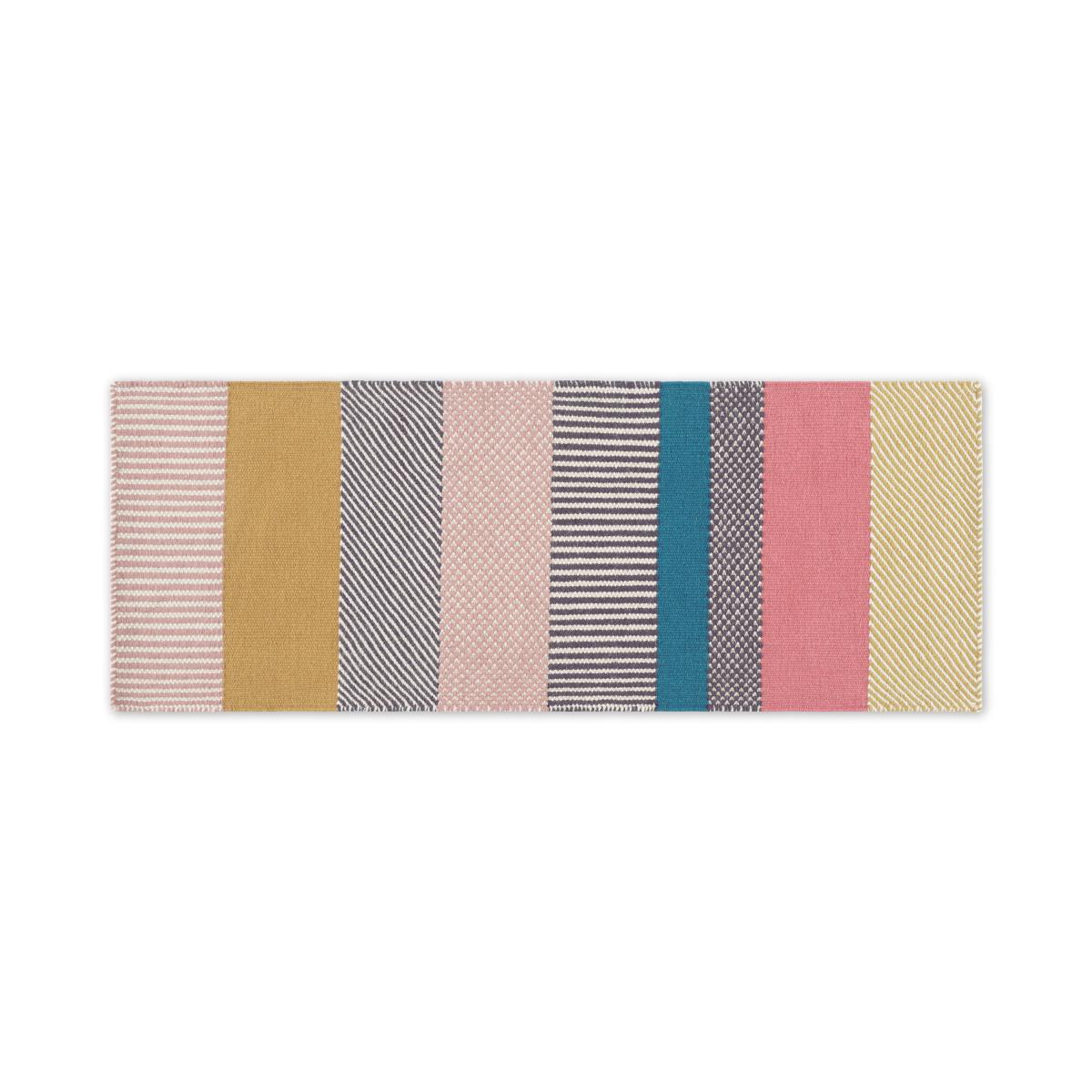 Malay Striped Wool Runner, 70 x 200cm, Multi – image 2