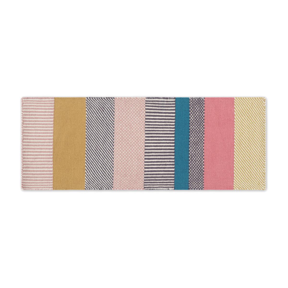 Malay Striped Wool Runner, 70 x 200cm, Multi – image 1