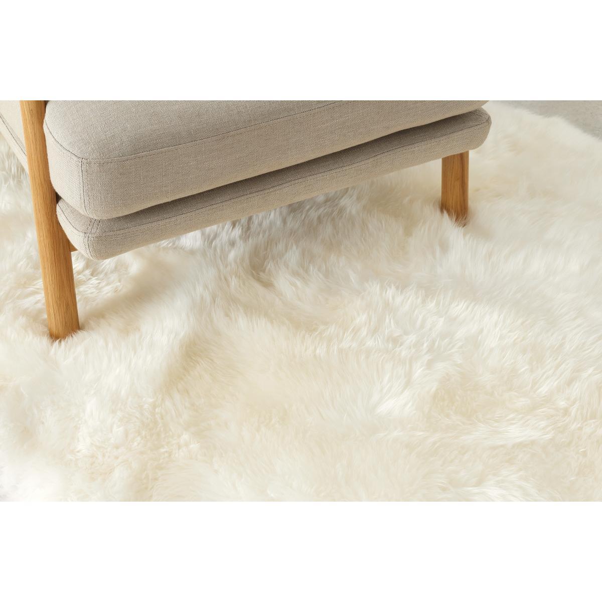 Helgar Sheepskin 60 x 90cm, Ivory – image 4