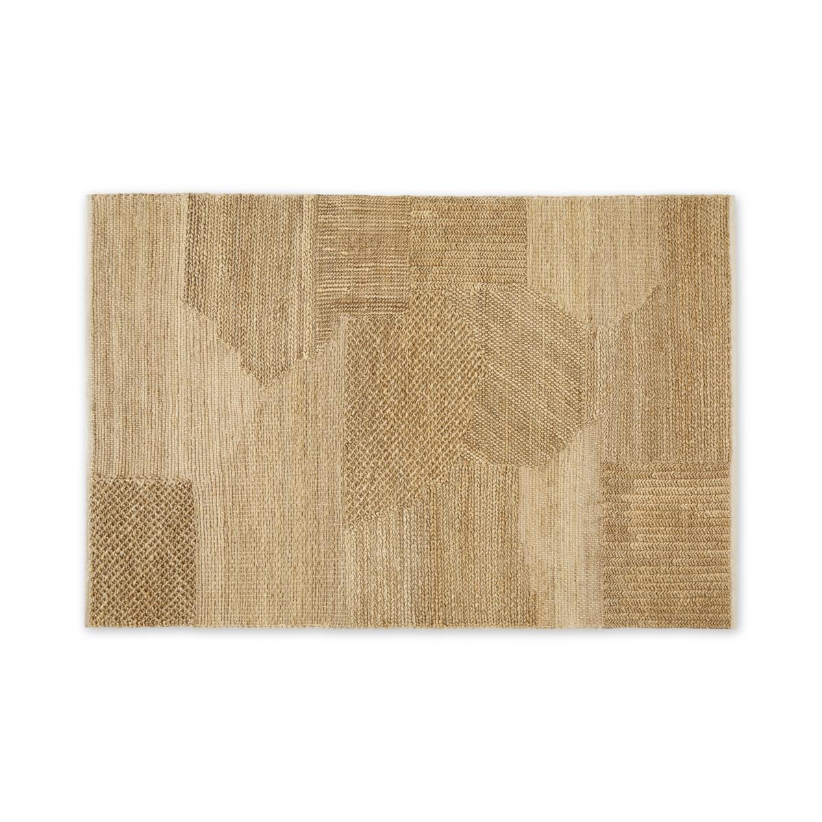 Arlette Textured Jute Rug, Large 160 x 230cm, Natural – image 2
