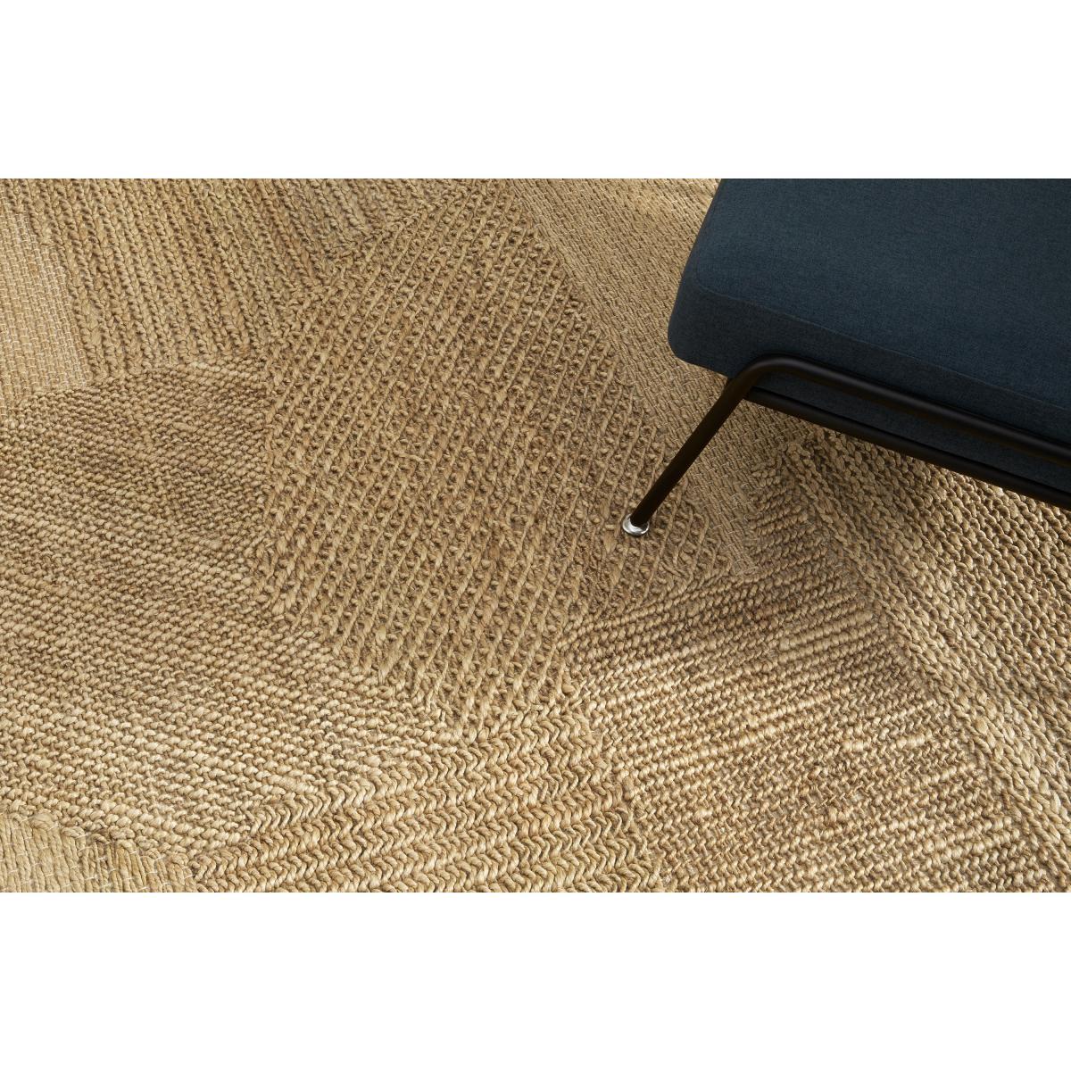 Arlette Textured Jute Rug, Large 160 x 230cm, Natural – image 4