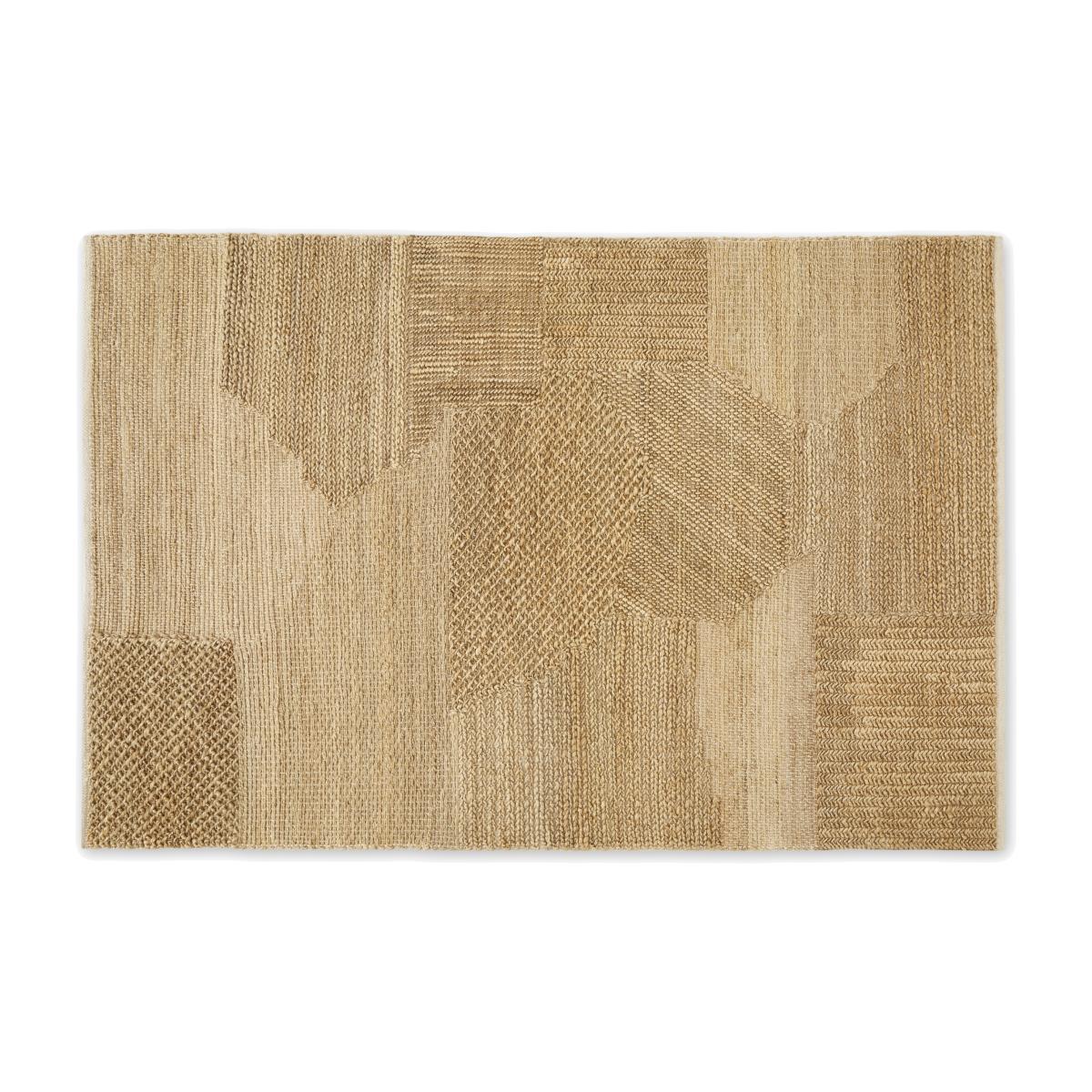 Arlette Textured Jute Rug, Large 160 x 230cm, Natural – image 1