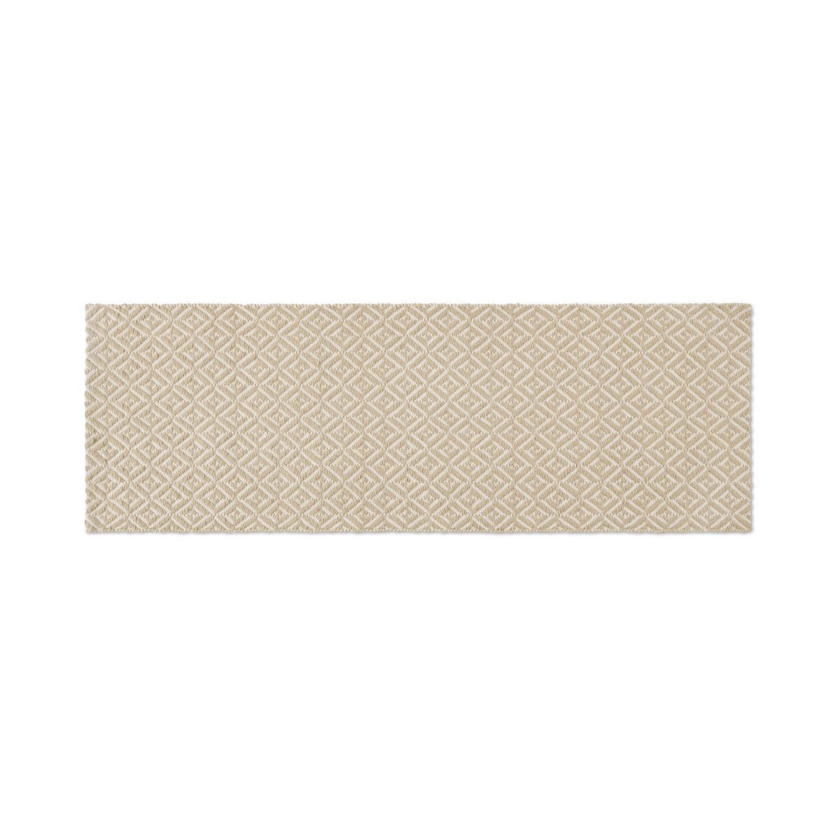 Mira Flatweave Runner, 66 x 200cm, Soft Taupe – image 2