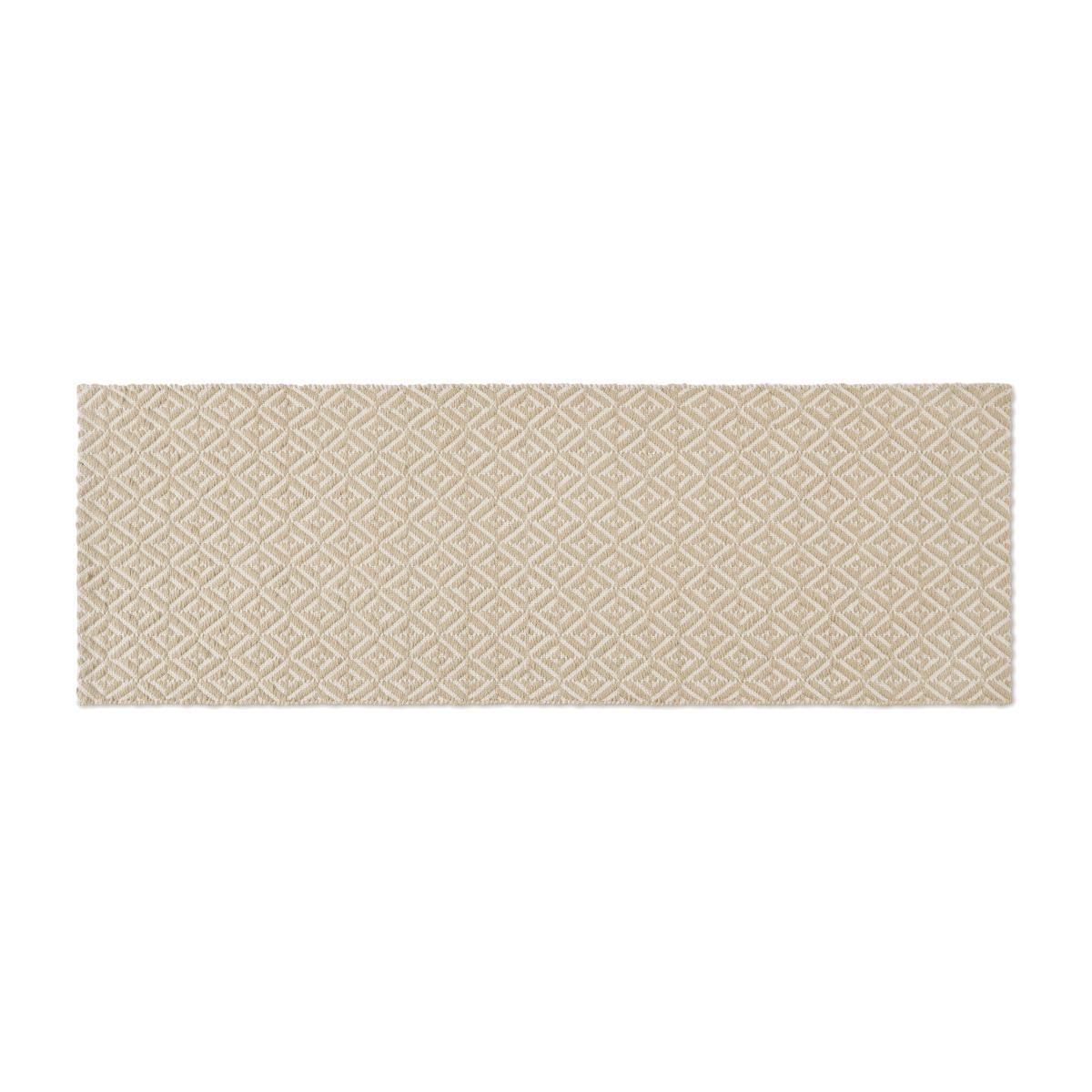 Mira Flatweave Runner, 66 x 200cm, Soft Taupe – image 1