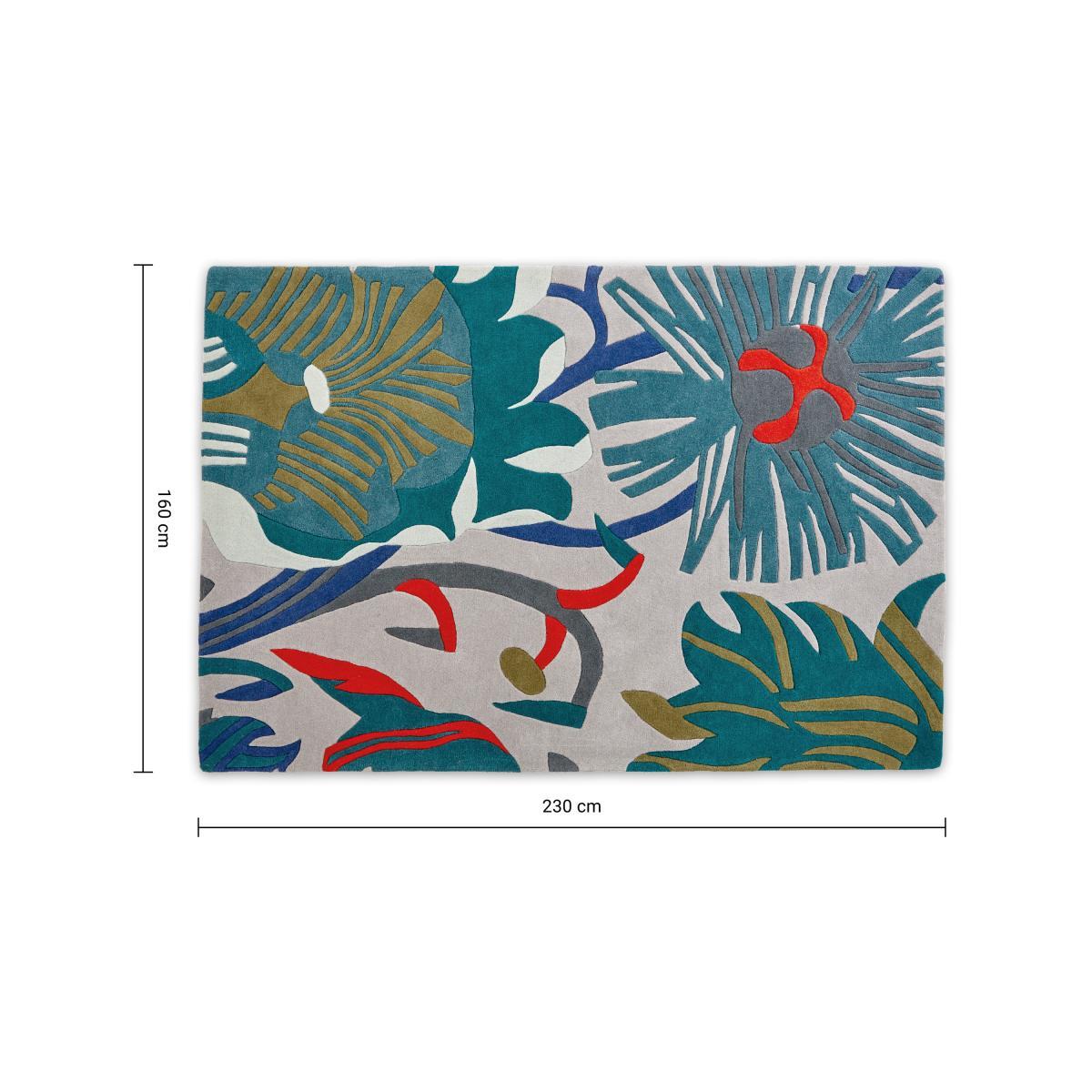 Mirto Hand Tufted Wool Rug, Large 160 x 230 cm, Multi – image 8