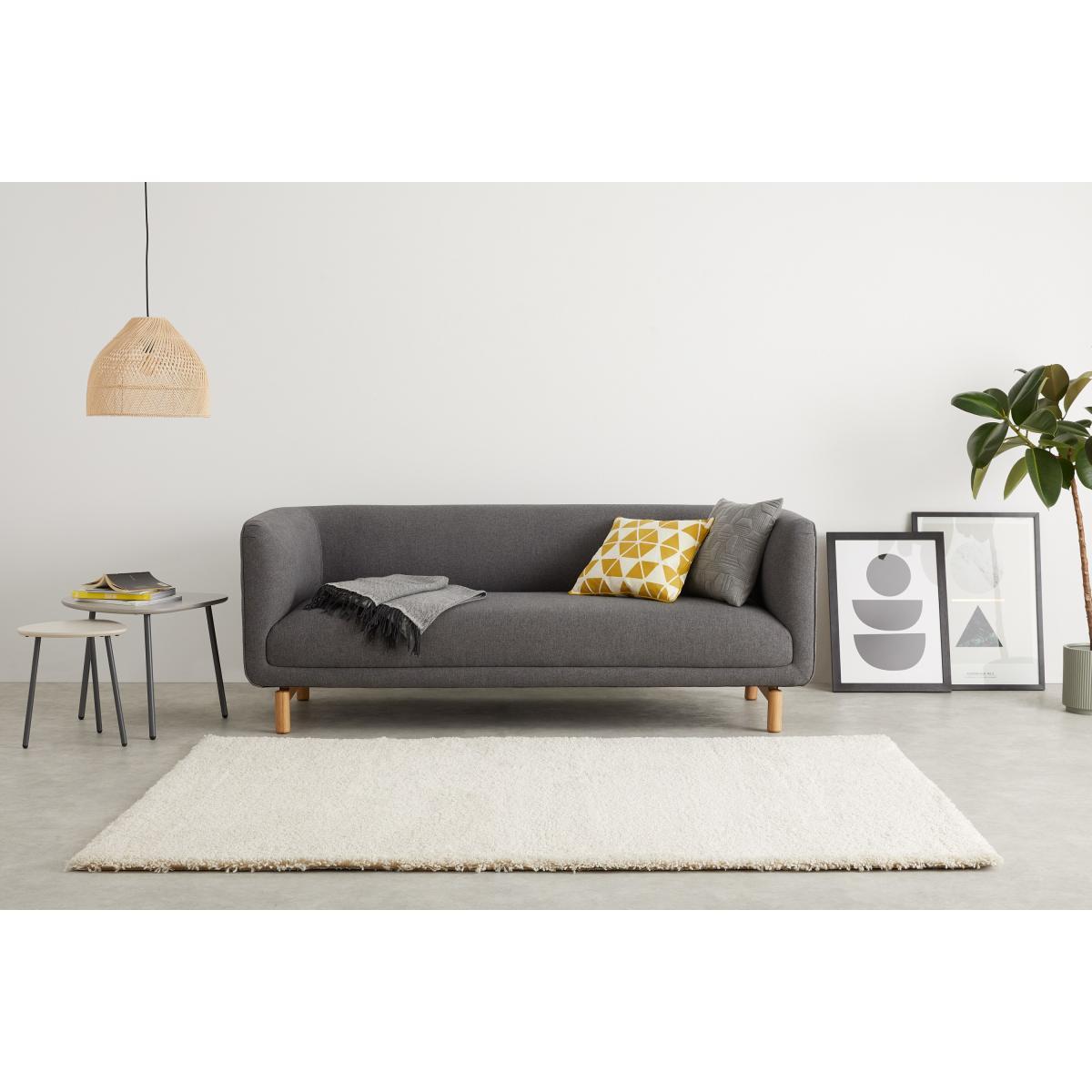 Mala Pile Rug, Small 120 x 170cm, Small, Off White – image 3