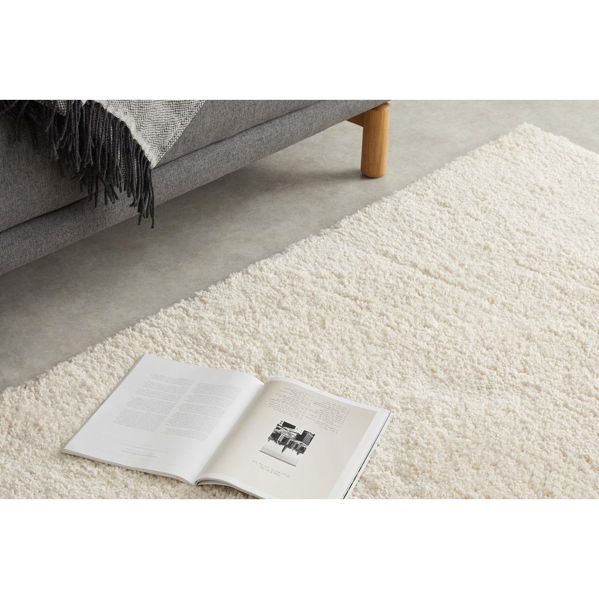 Mala Pile Rug, Small 120 x 170cm, Small, Off White – image 4