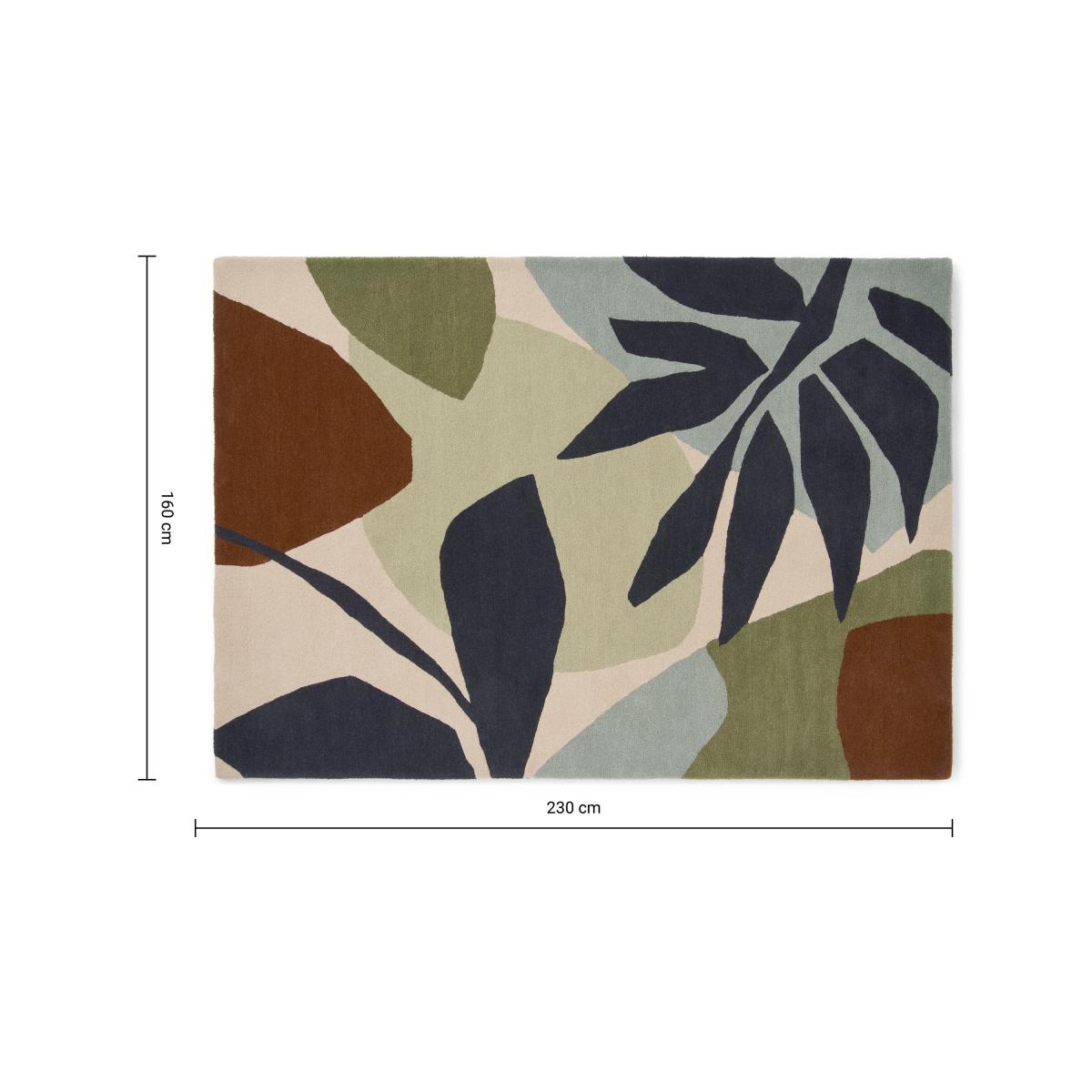Humiya Hand-Tufted Wool Rug, Large 160 x 230cm, Multi – image 7