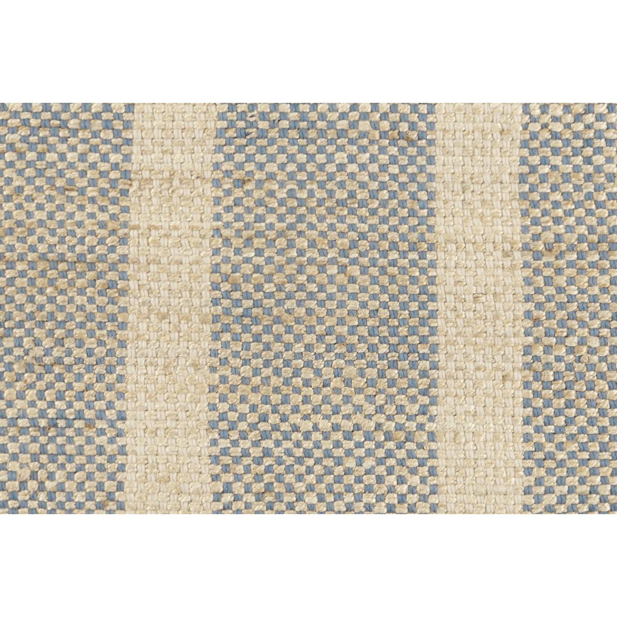 Varzea Jute Wool Runner 66 x 250cm, Natural/Blue – image 6