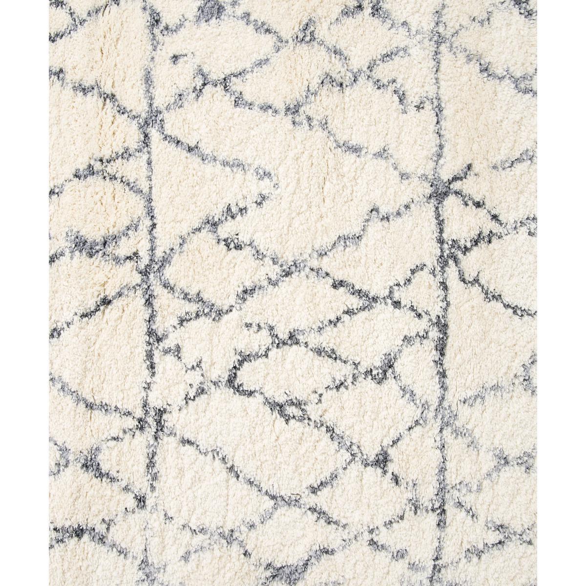 Timijan Berber Style Rug, Large 160 x 230cm, Off-White & Grey – image 6