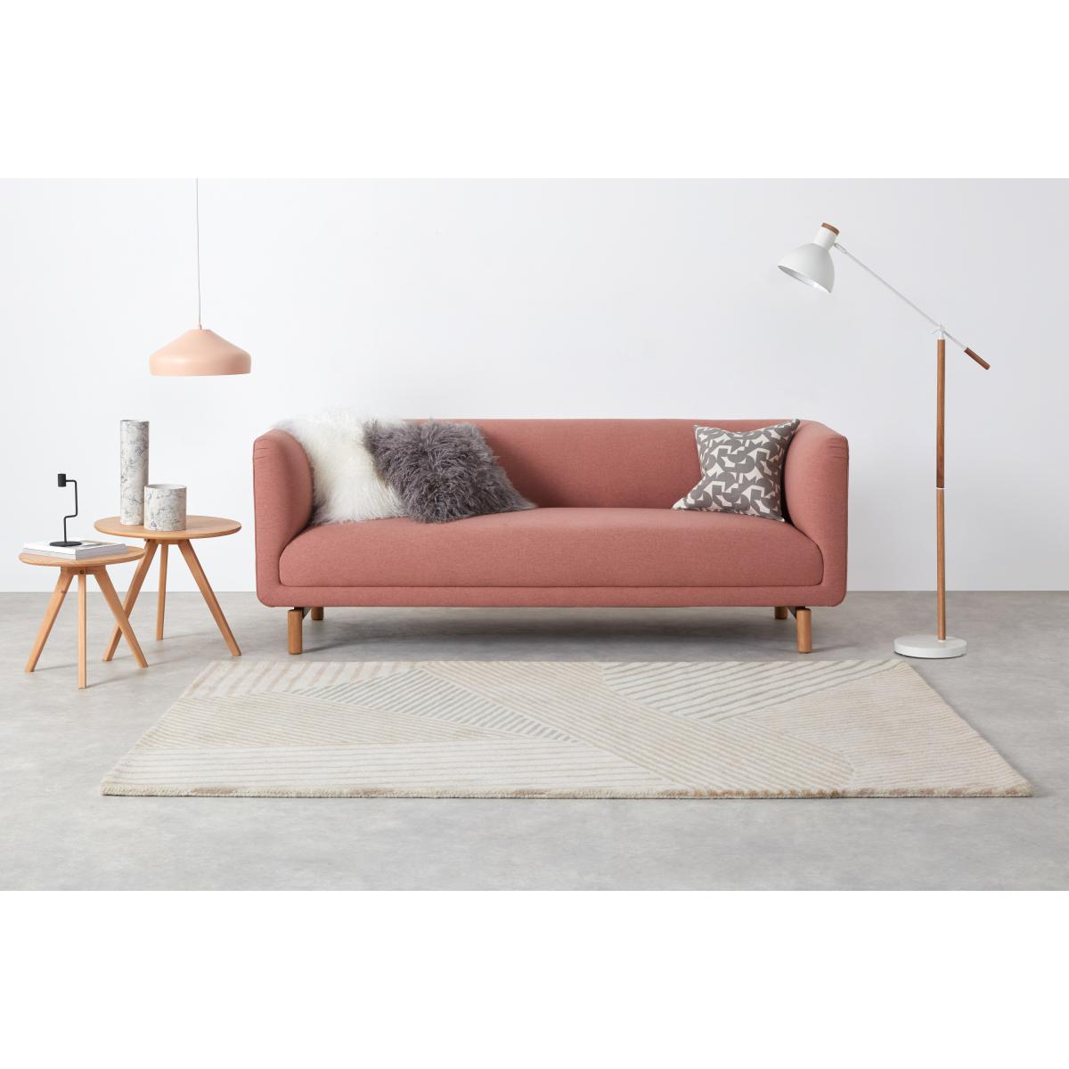 Kyra Wool Rug, Large 160 x 230cm, Neutral – image 3