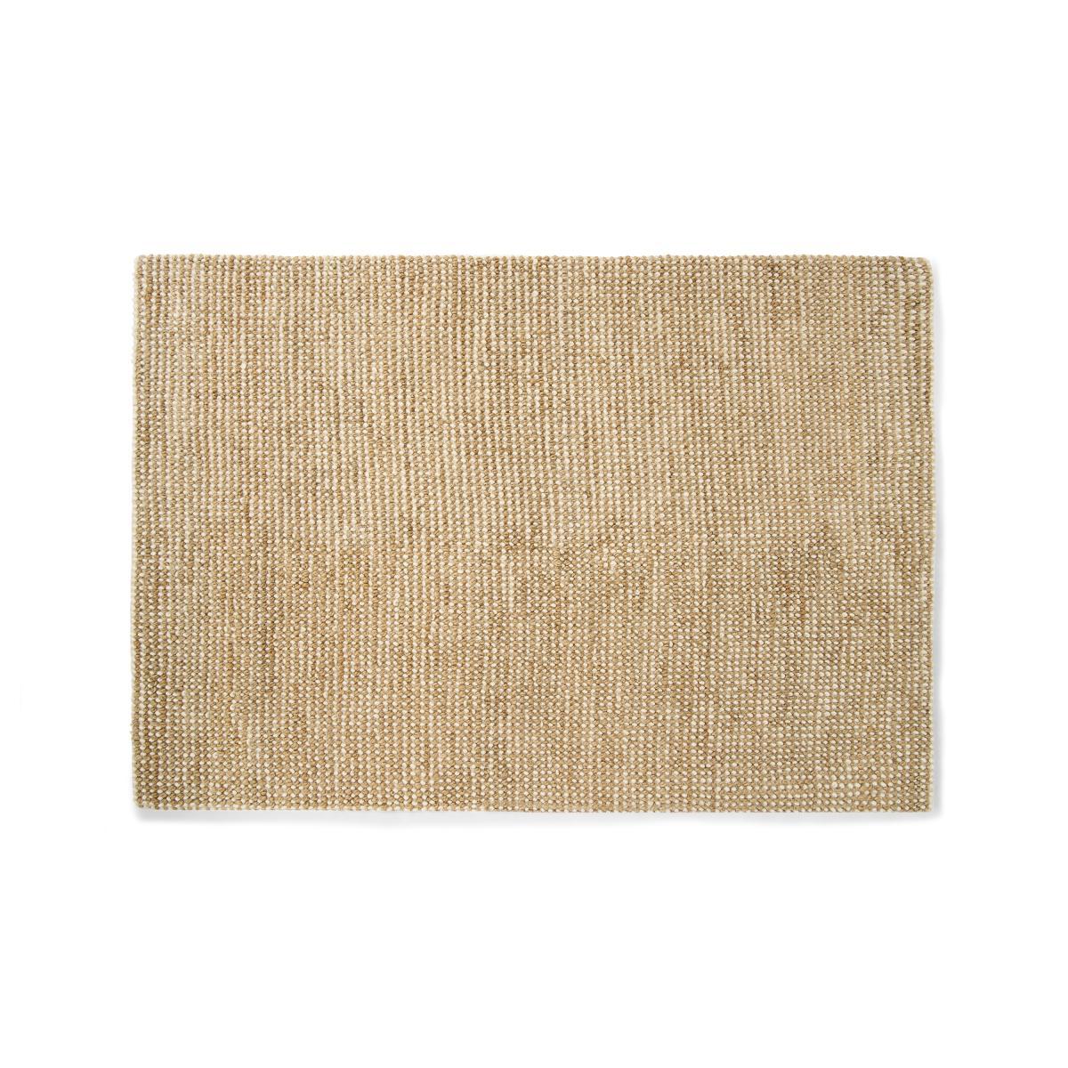 Mumbi Textured Wool & Jute Rug, Large 160 x 230cm, Natural – image 3