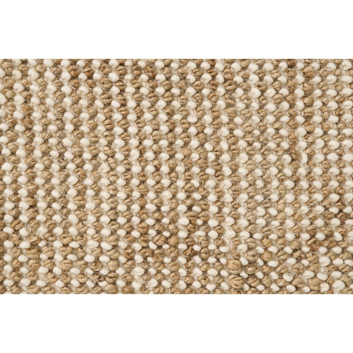 Mumbi Textured Wool & Jute Rug, Large 160 x 230cm, Natural – image 7