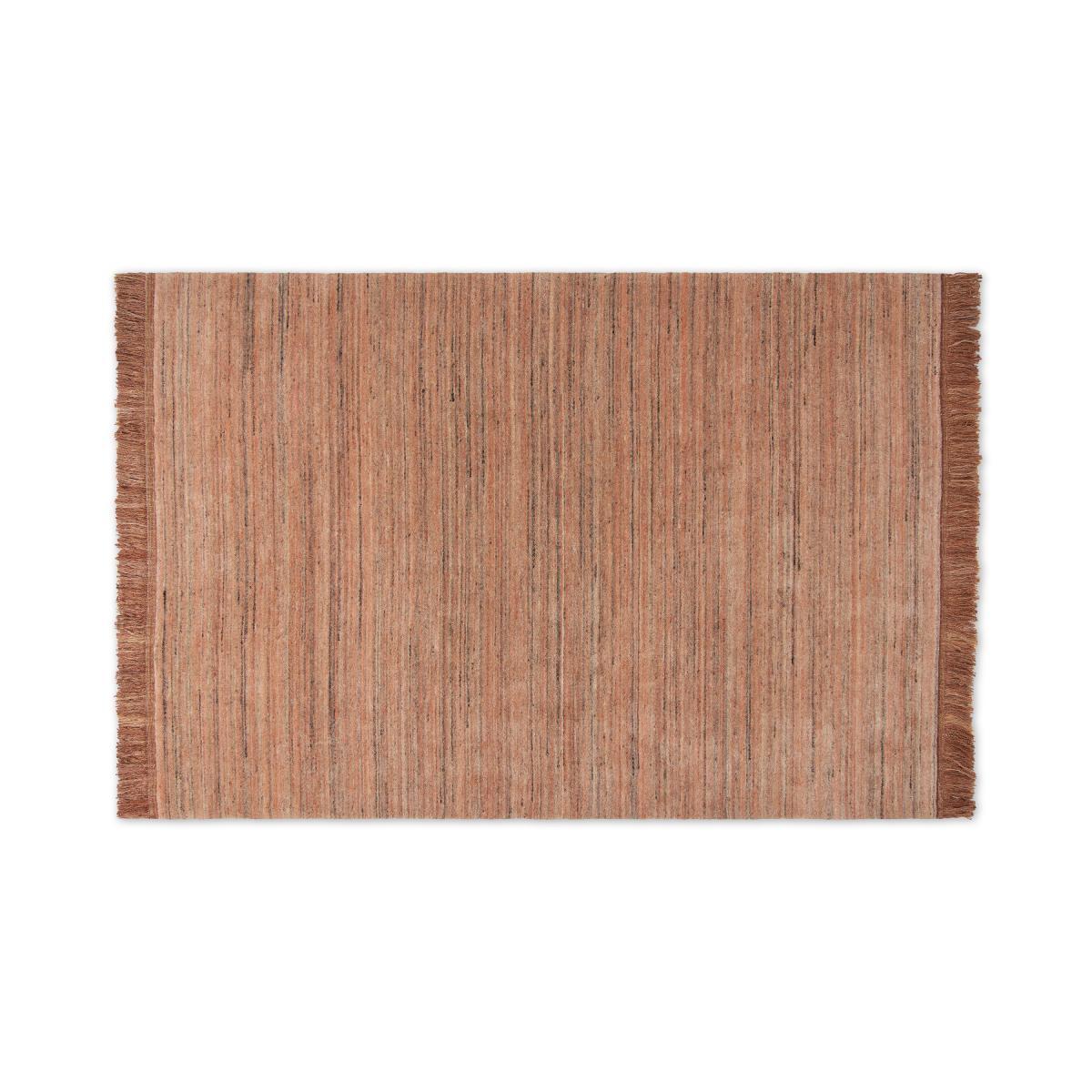 Celsi Wool Pile Rug, Large 160 x 230cm, Plaster Pink – image 2