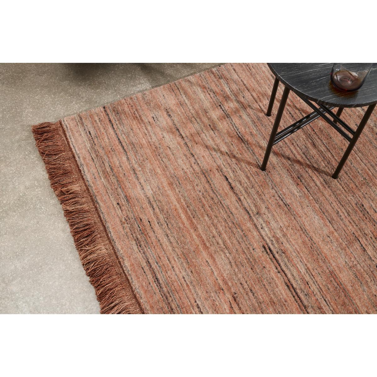 Celsi Wool Pile Rug, Large 160 x 230cm, Plaster Pink – image 4