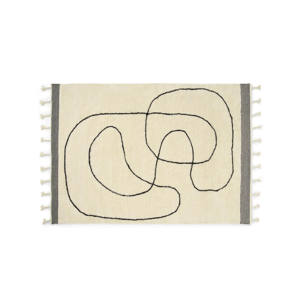 Elysian Wool Rug, Large 160 x 230 cm, Off-White – image 2