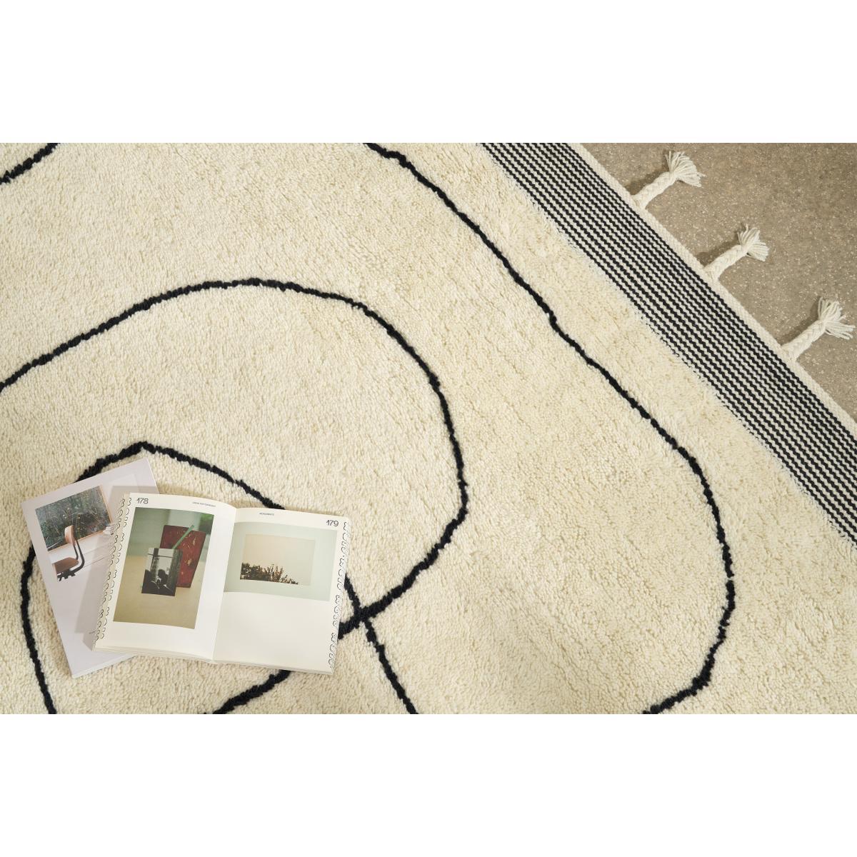 Elysian Wool Rug, Large 160 x 230 cm, Off-White – image 4