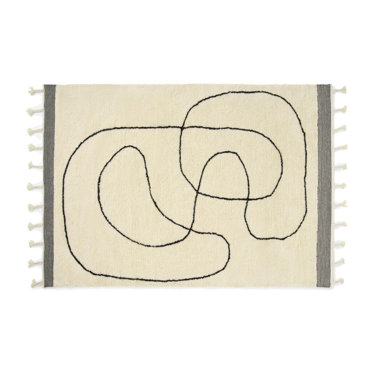 Elysian Wool Rug, Large 160 x 230 cm, Off-White – image 1