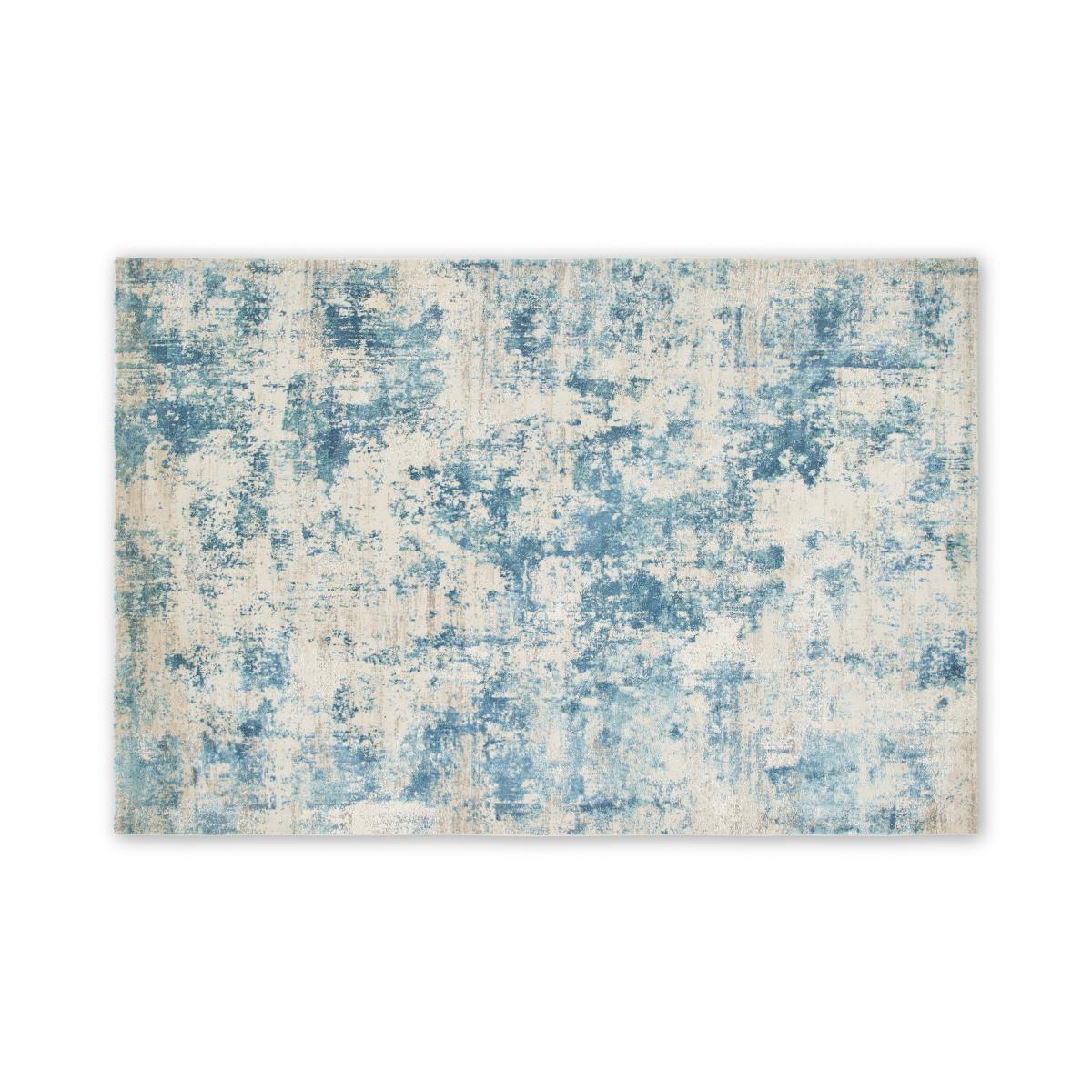 Epicoco Luxury Viscose Rug, Large 160 x 230cm, Slate Blue – image 2