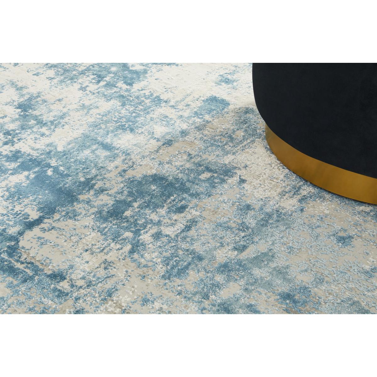 Epicoco Luxury Viscose Rug, Large 160 x 230cm, Slate Blue – image 4