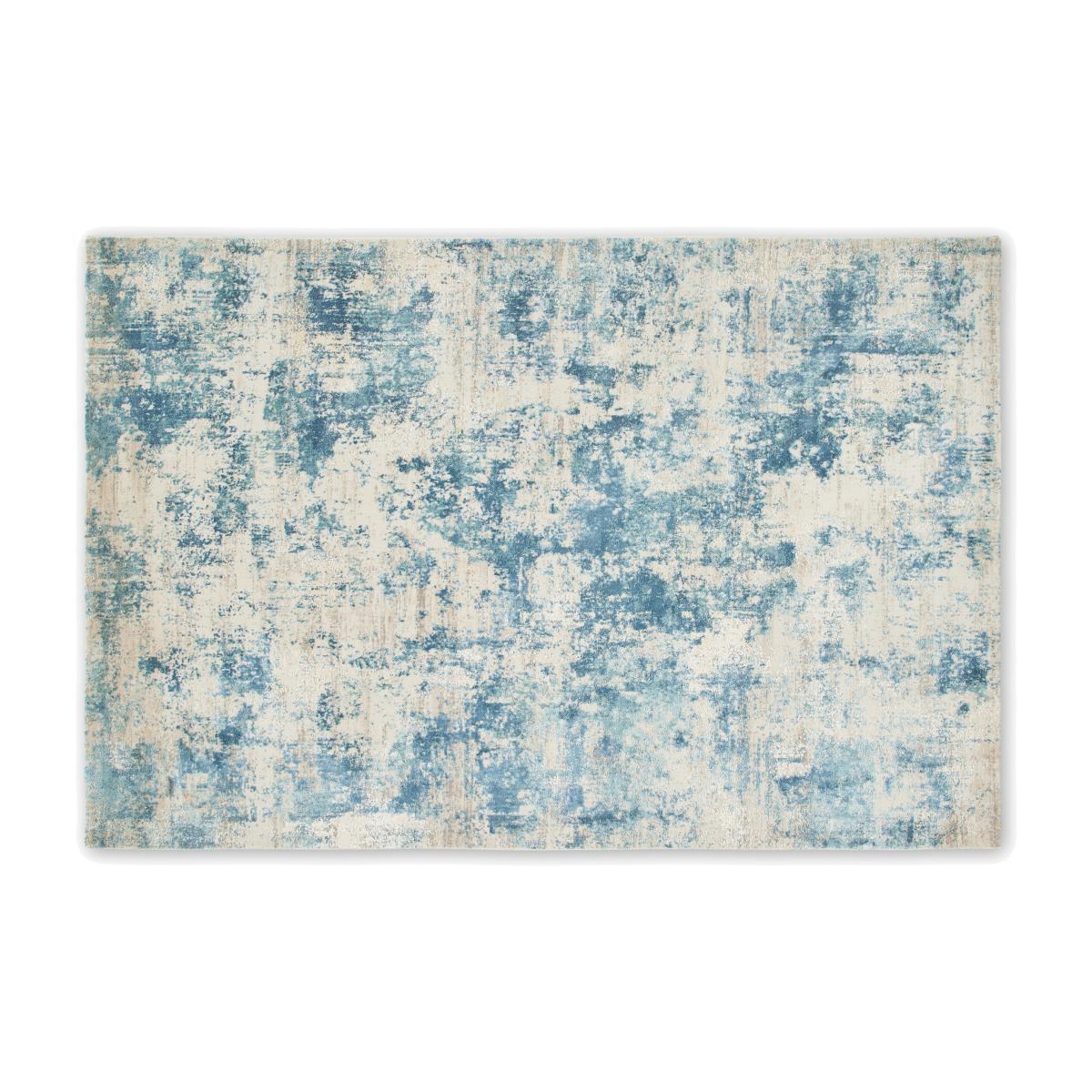 Epicoco Luxury Viscose Rug, Large 160 x 230cm, Slate Blue – image 1