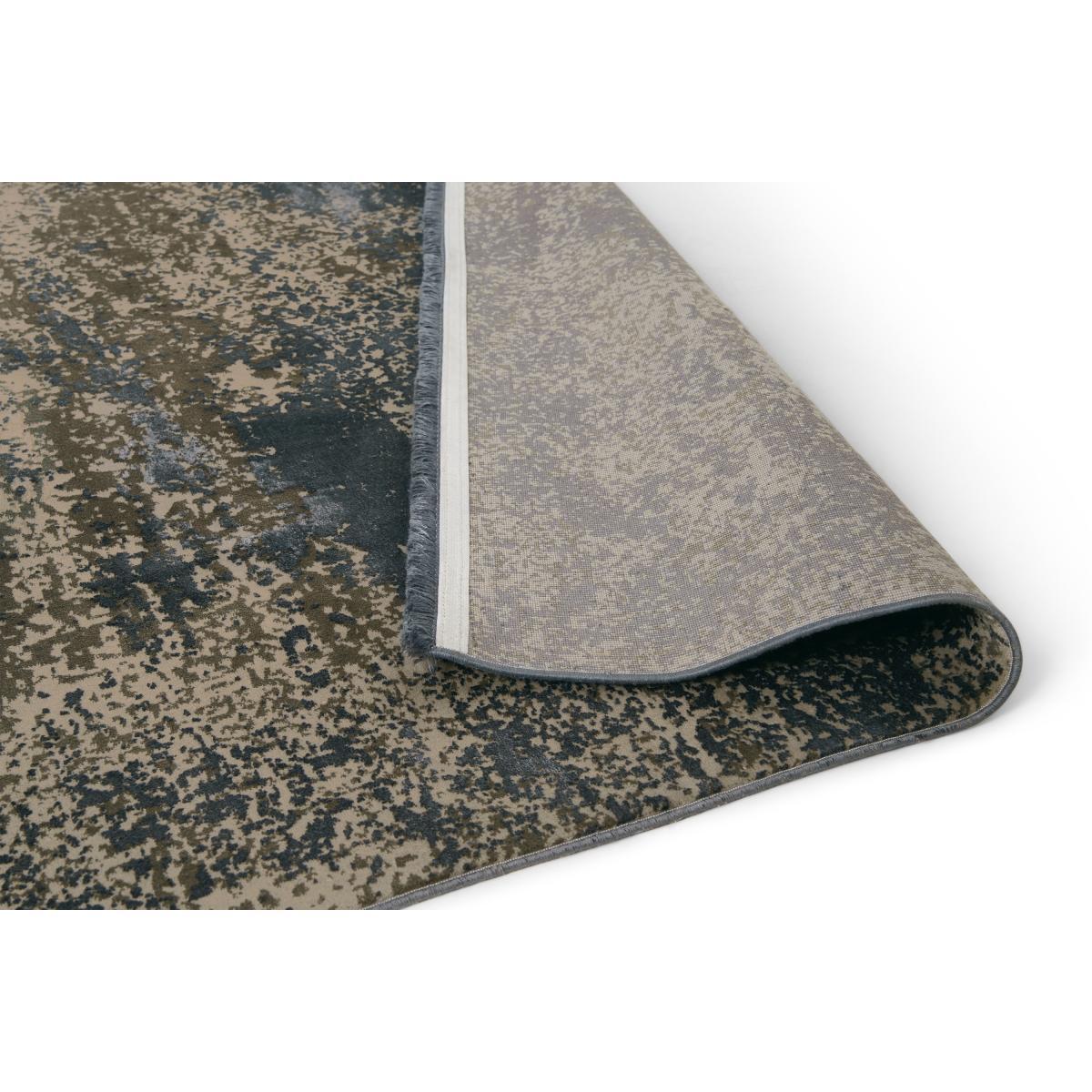 Engadine Luxury Viscose Low Pile Rug, Large 160 x 230cm, Ink Blue – image 5