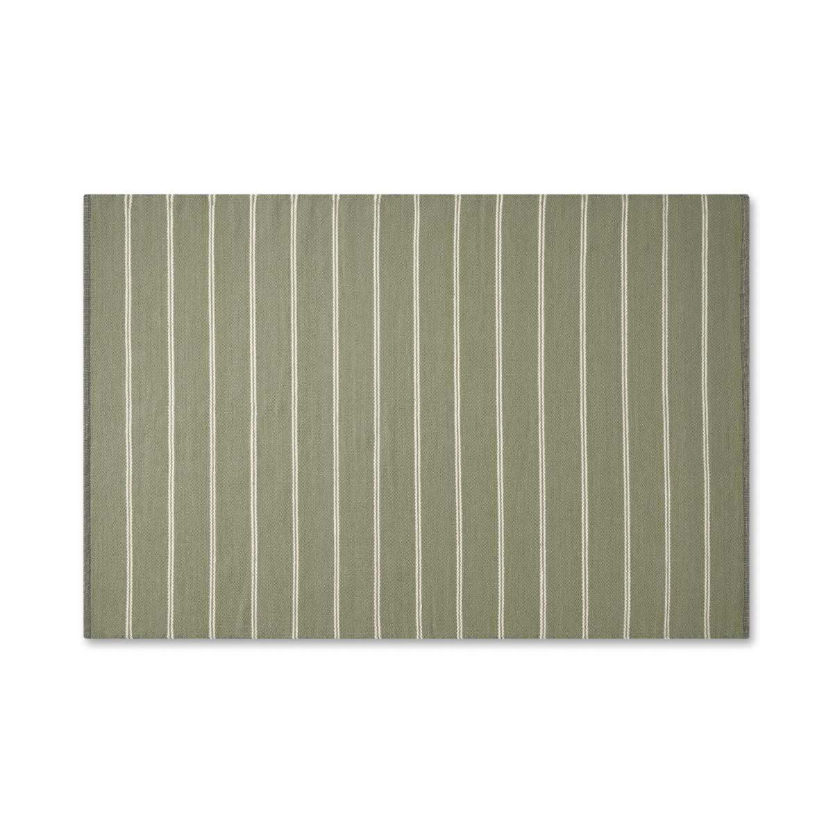 Hemsworth Reversible Wool Rug, Large 160 x 230cm, Soft Green & Charcoal Grey – image 2