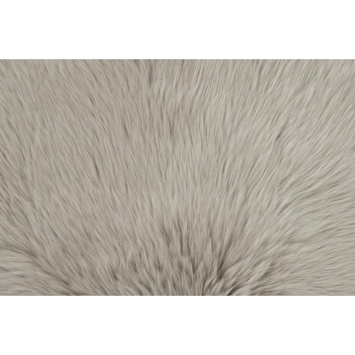 Helgar 100% Sheepskin Rug, 60 x 90 cm, Soft Taupe – image 6