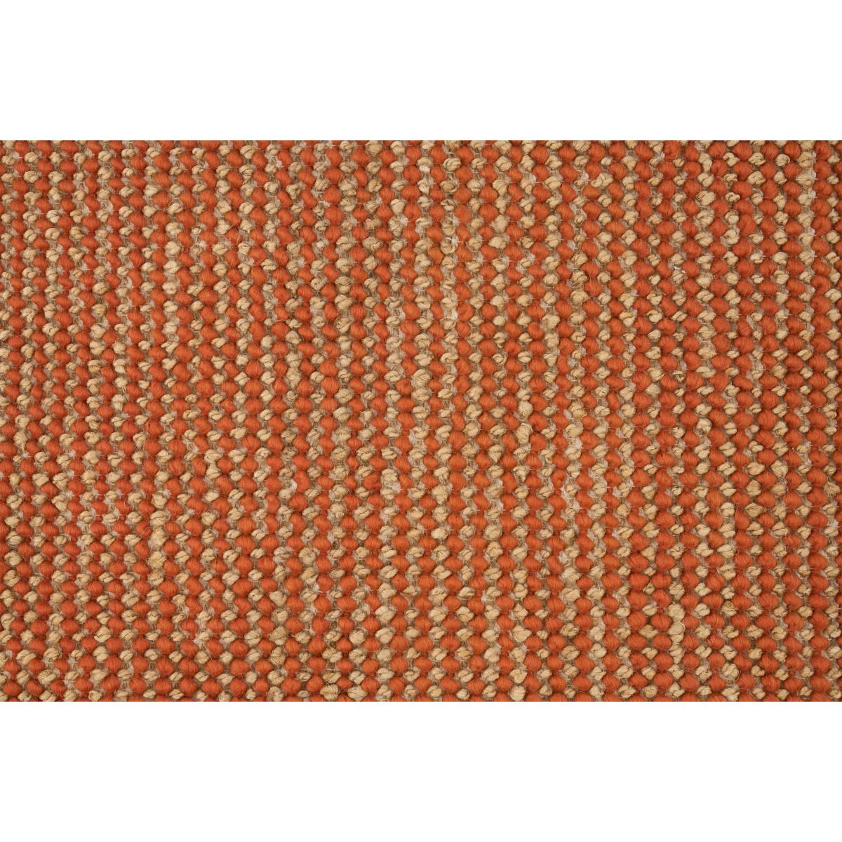 Mumbi Textured Rug, Large 160 x 230 cm, Terracotta Wool & Jute – image 6