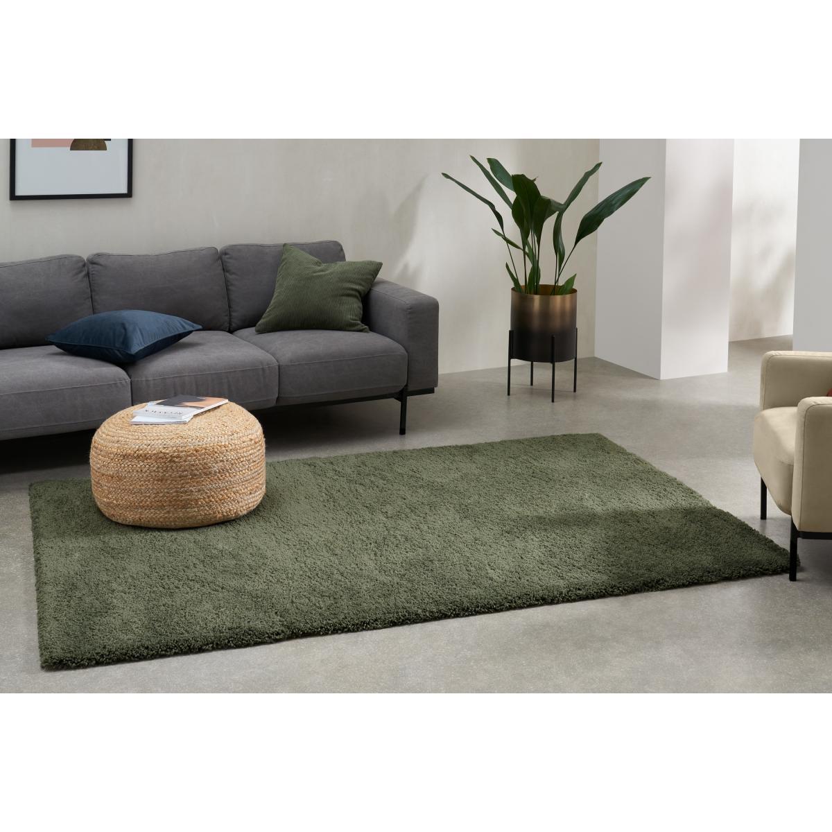 Mala Pile Rug, Extra Large 200 x 290cm, Sage Green – image 3