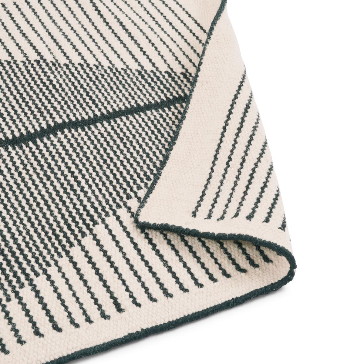Camden Wool Blend Runner, 70 x 250 cm, Black & Off-White – image 10