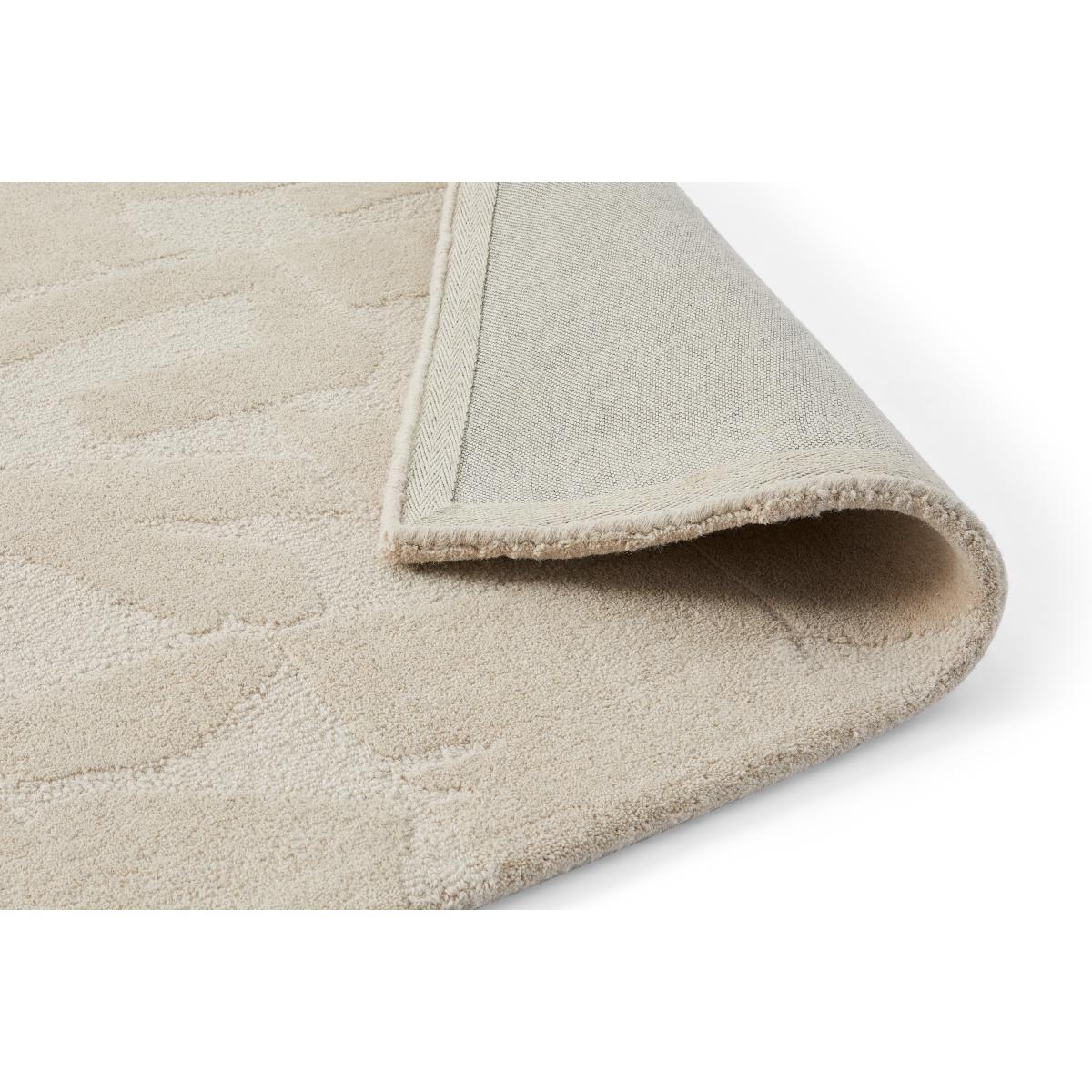 Rudzi Handtufted Wool Rug, Large 160 x 230cm, Soft Taupe – image 5