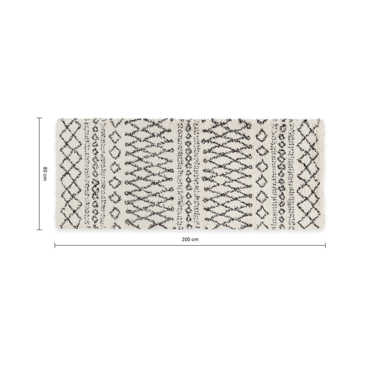 Freda Runner 80 x 200cm, Off White – image 7