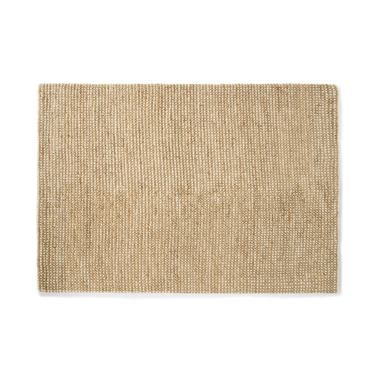 Mumbi Textured Wool & Jute Rug, Extra Large 200 x 300cm, Natural – image 2