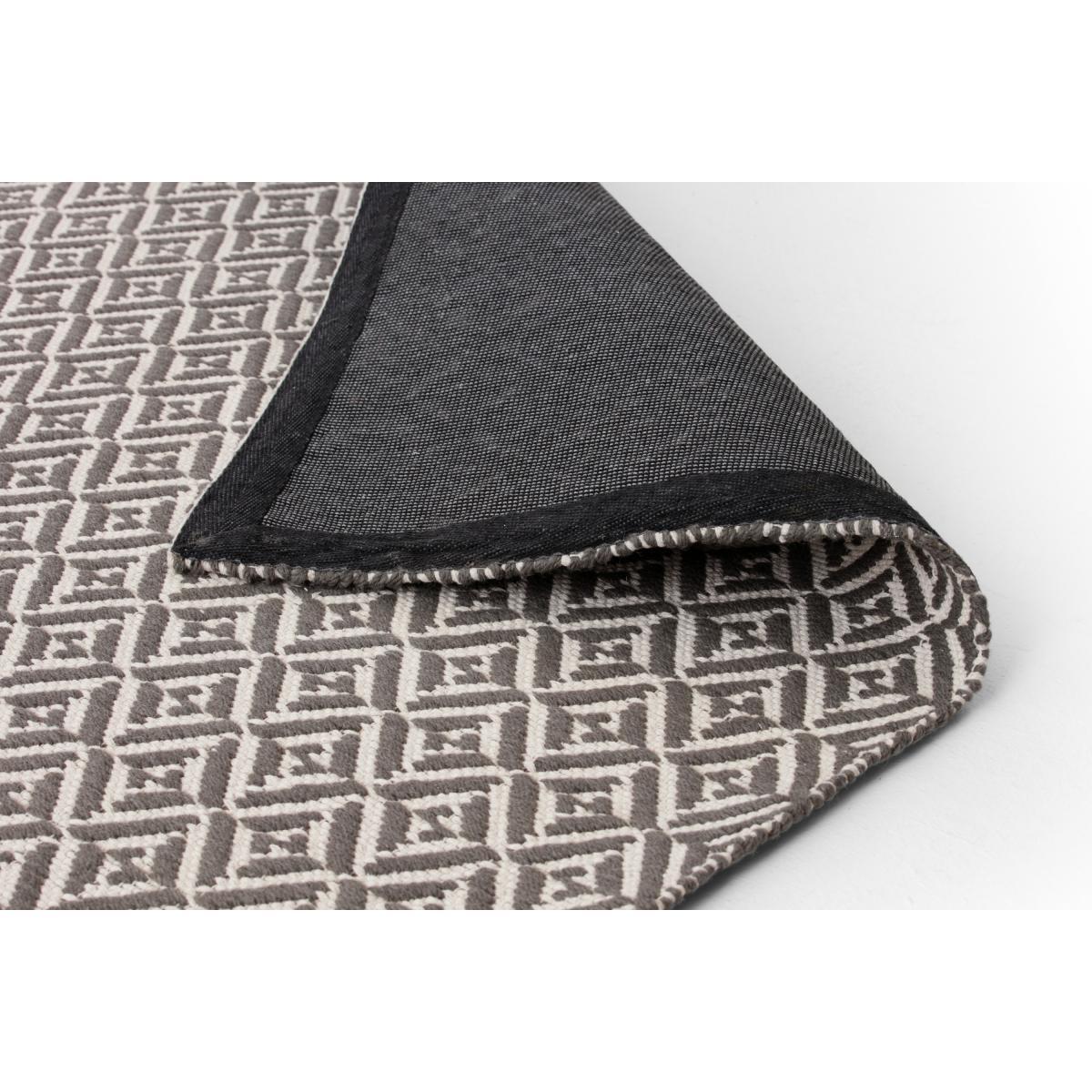 Mira Flatweave Rug, Large 160 x 230 cm, Grey – image 5