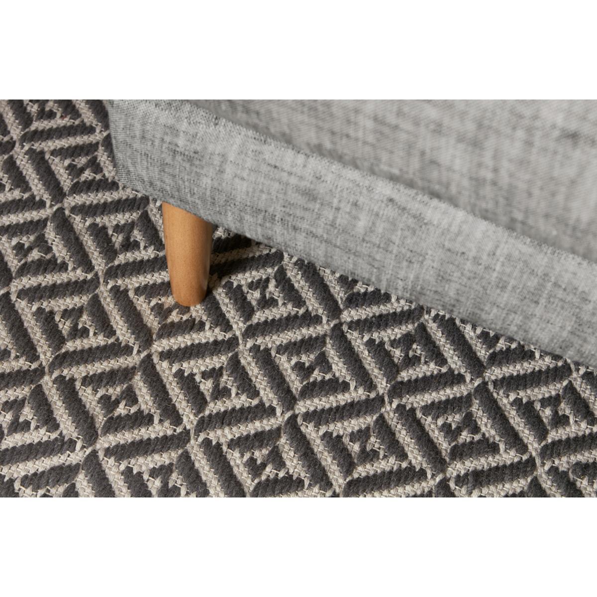 Mira Flatweave Rug, Large 160 x 230 cm, Grey – image 6