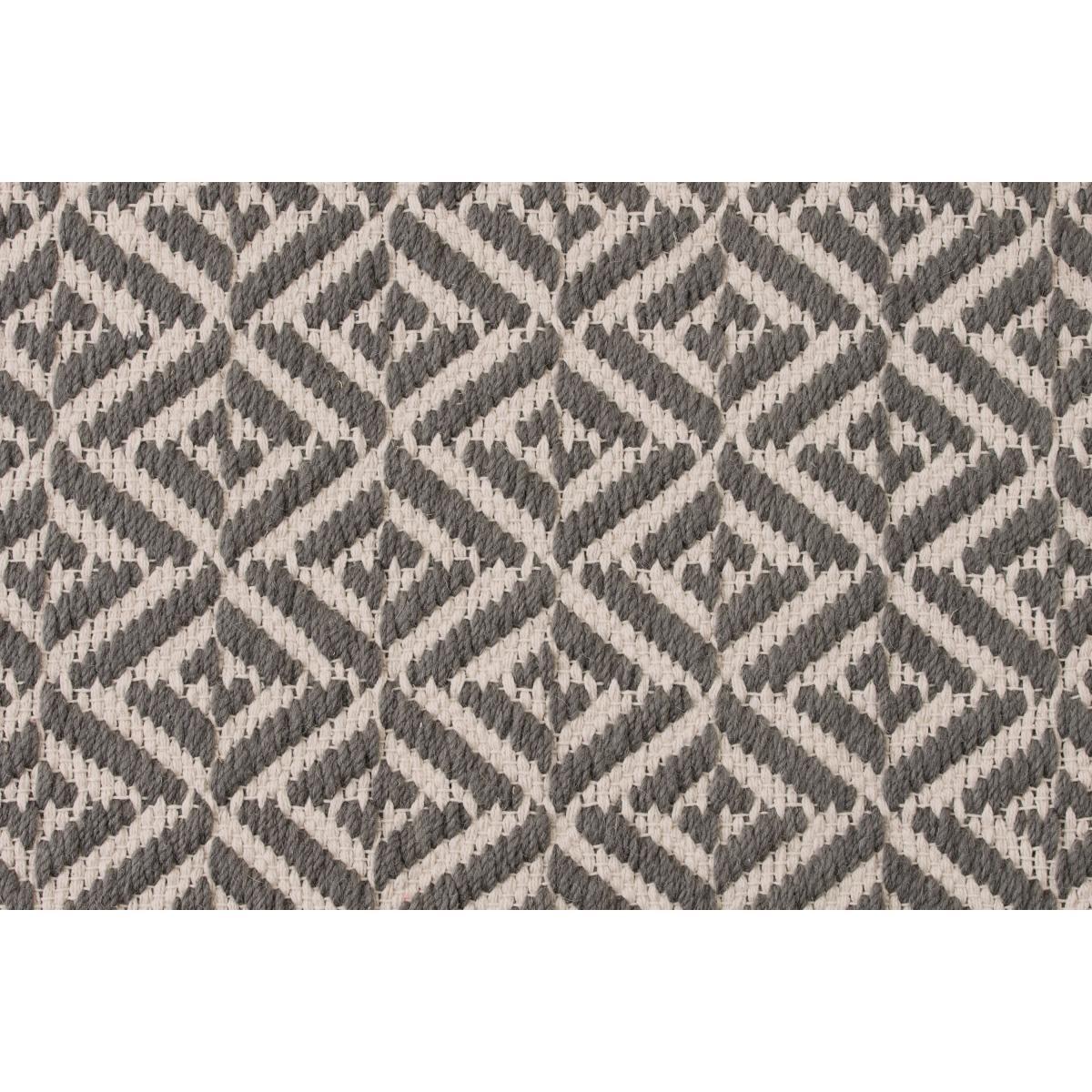 Mira Flatweave Rug, Large 160 x 230 cm, Grey – image 8