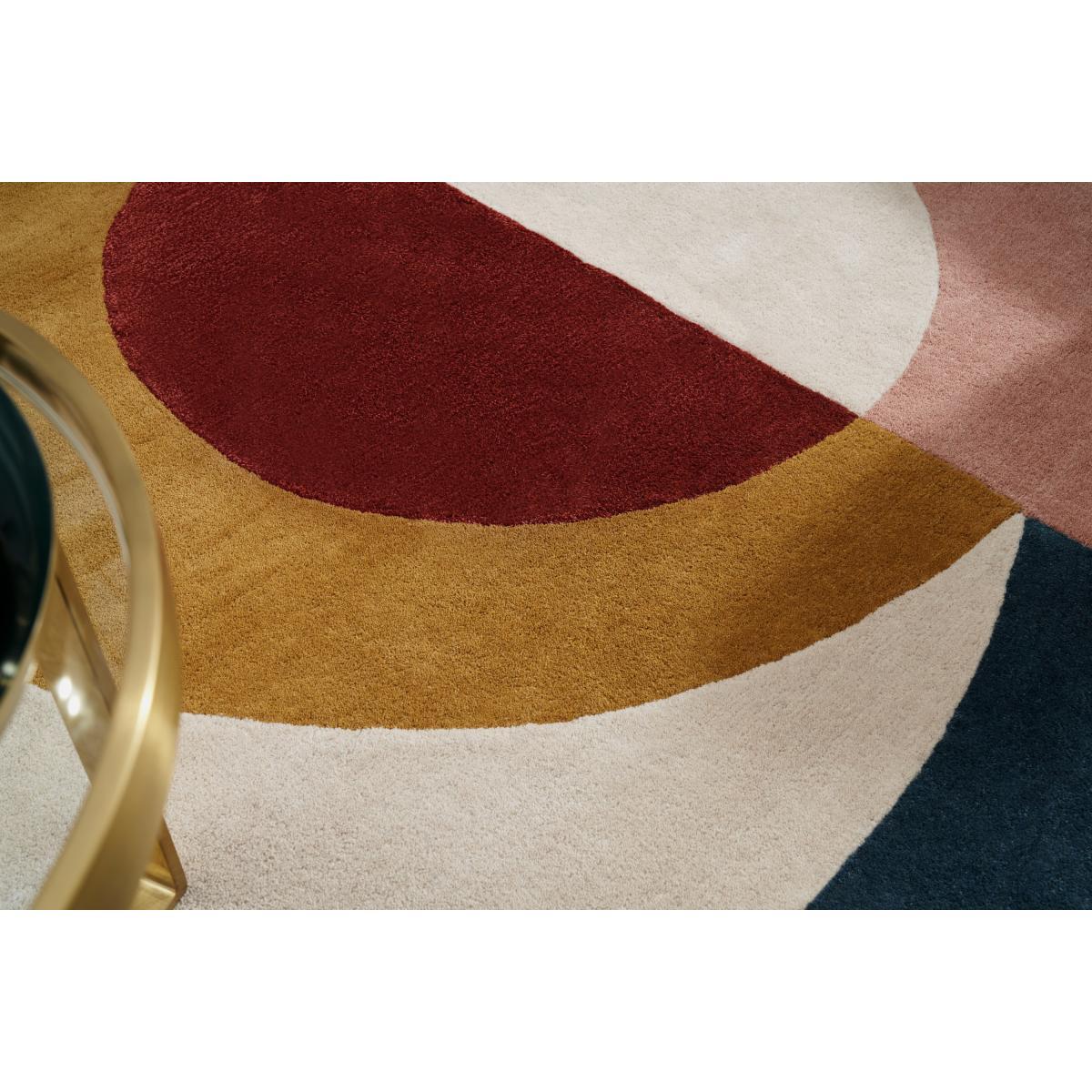 Bascome Round Handtufted Wool Rug, 200cm diam, Multi – image 4