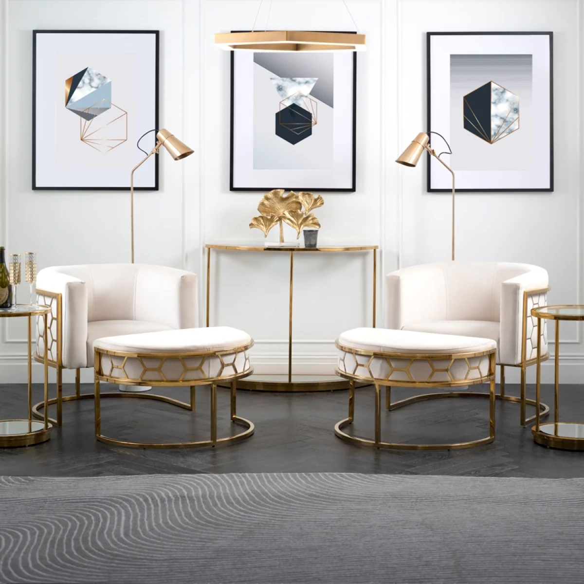 Sienna Grey Rug – image 2